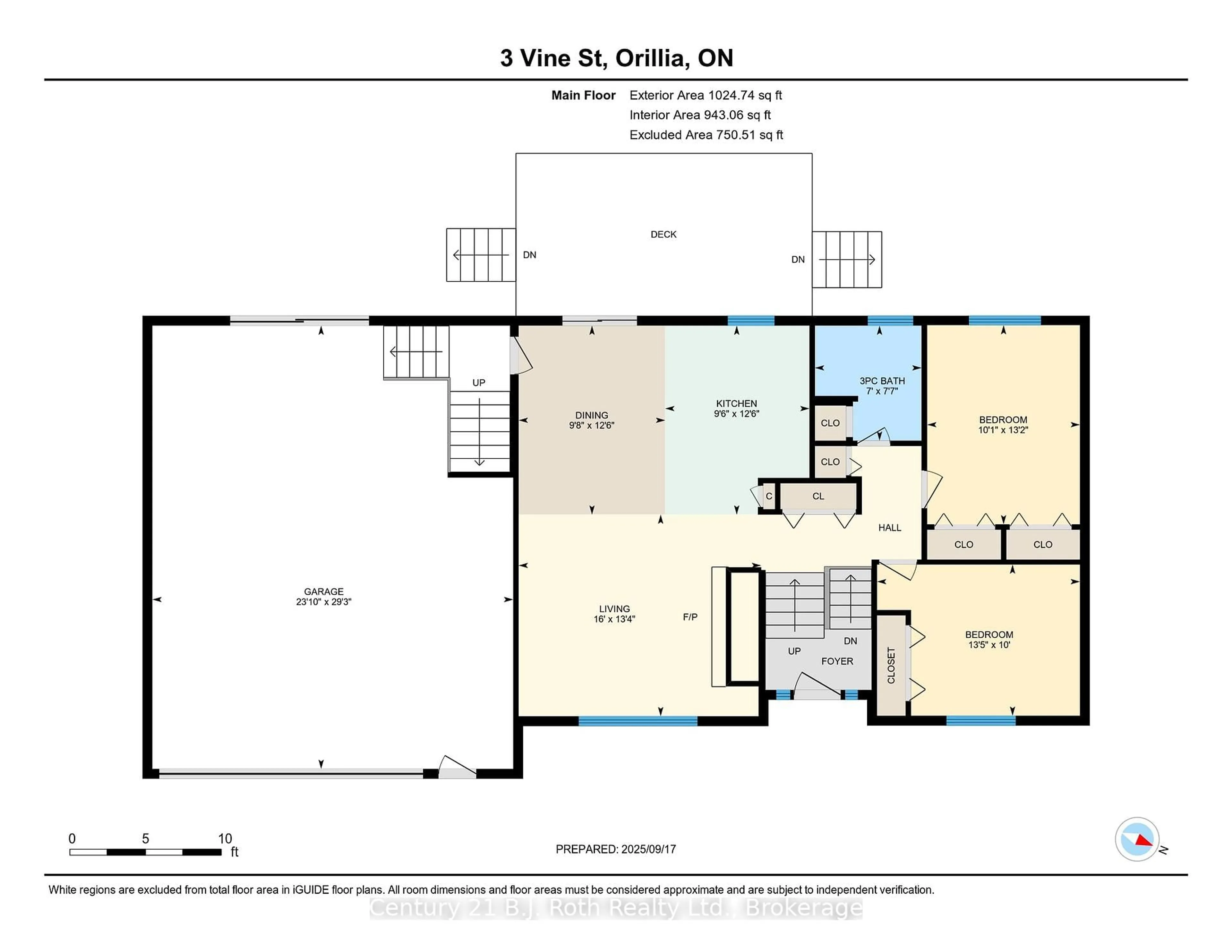 Floor plan for 3 Vine St, Oro-Medonte Ontario L3V 0J9