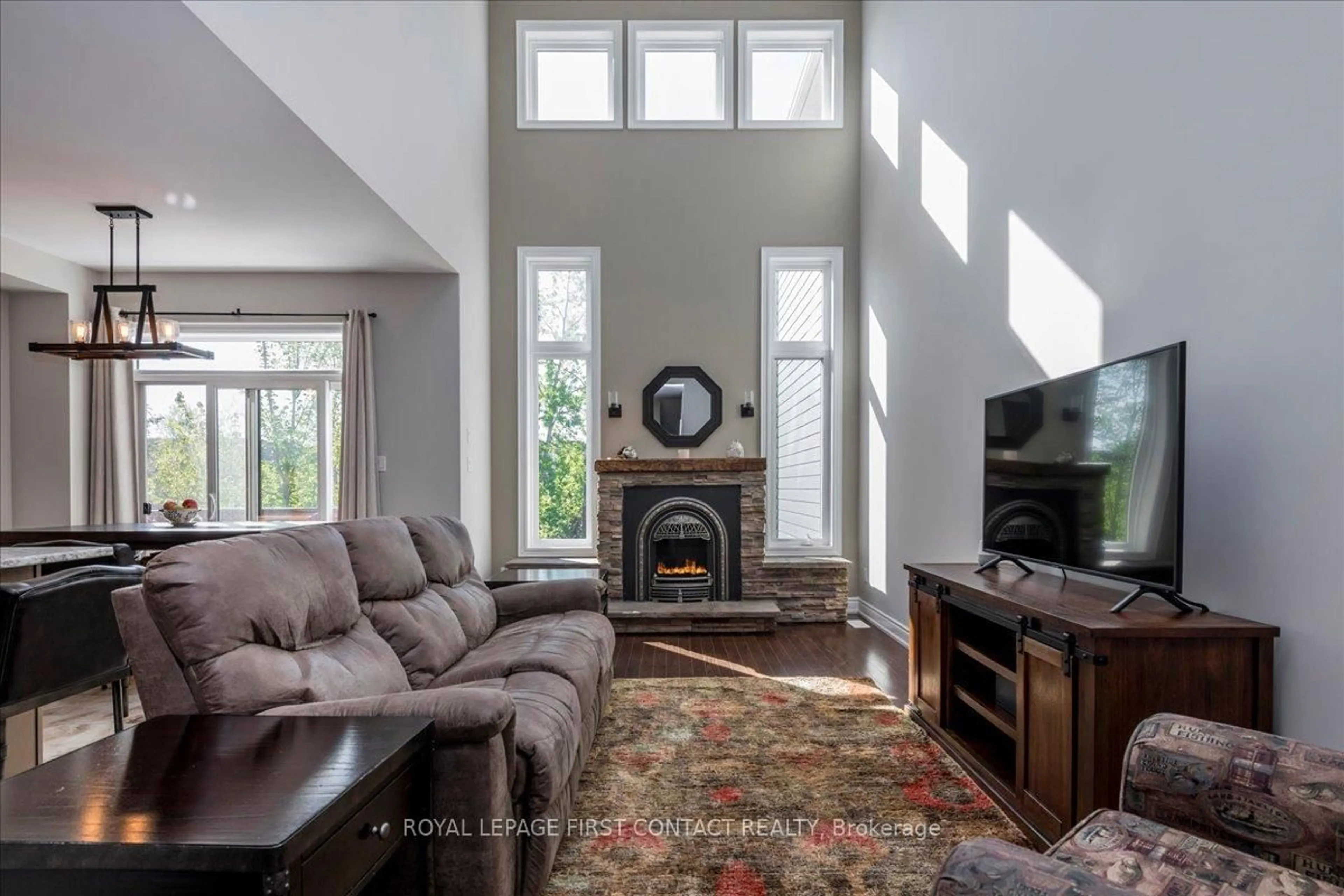 Living room with furniture, unknown for 8 Nautical Lane, Wasaga Beach Ontario L9Z 0G1