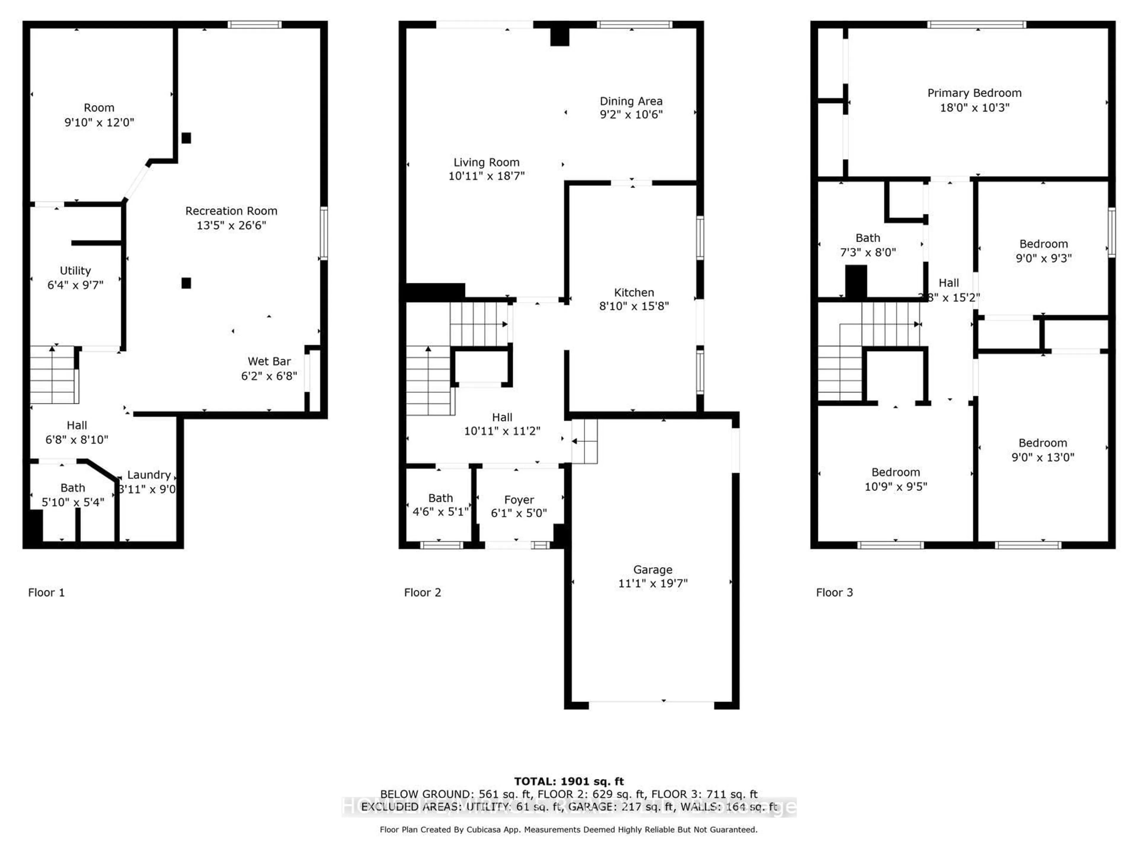 Floor plan for 100 Kozlov St, Barrie Ontario L4N 4P9