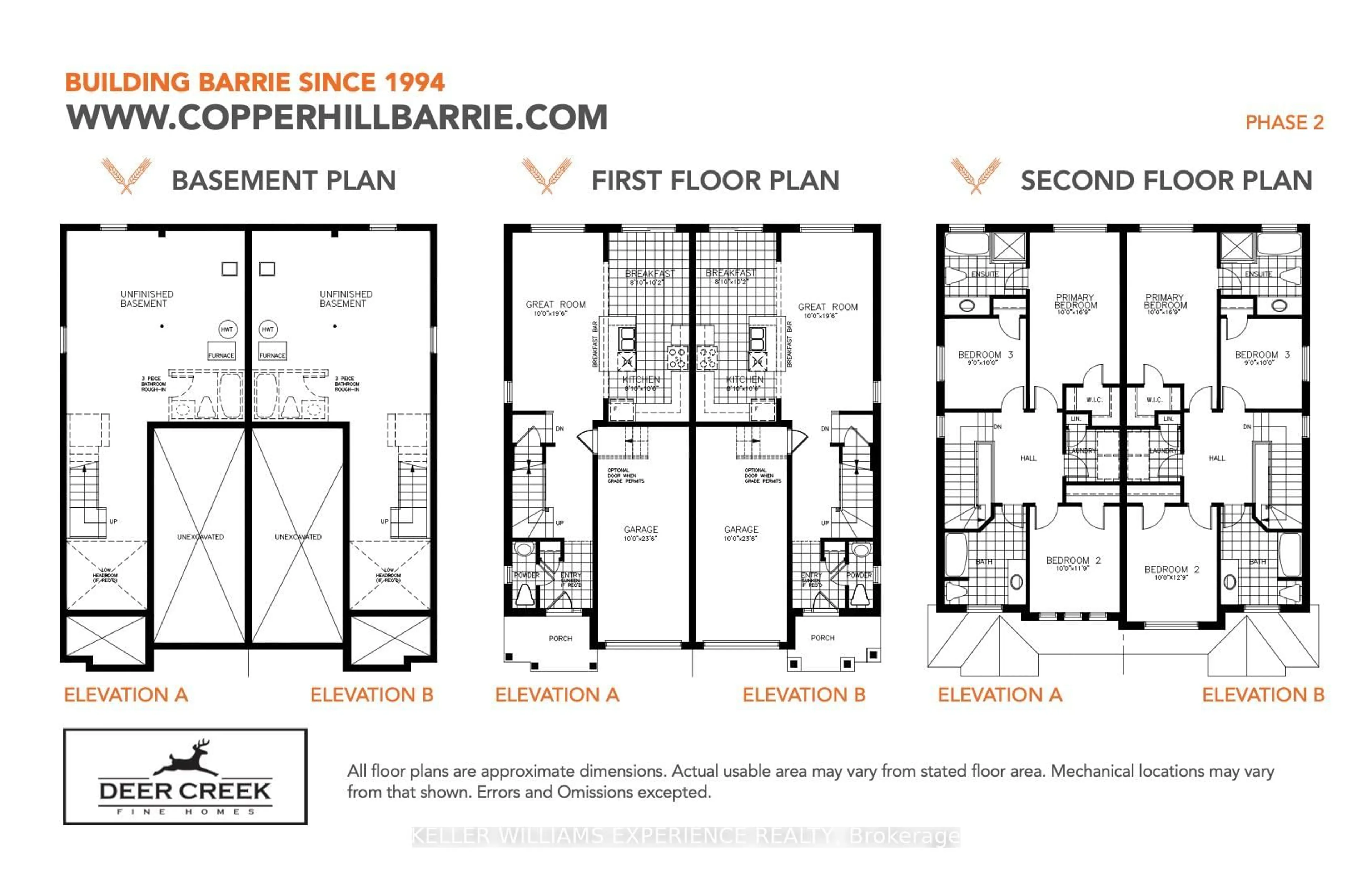 Floor plan for 58 Sagewood Ave, Barrie Ontario L9J 0K5