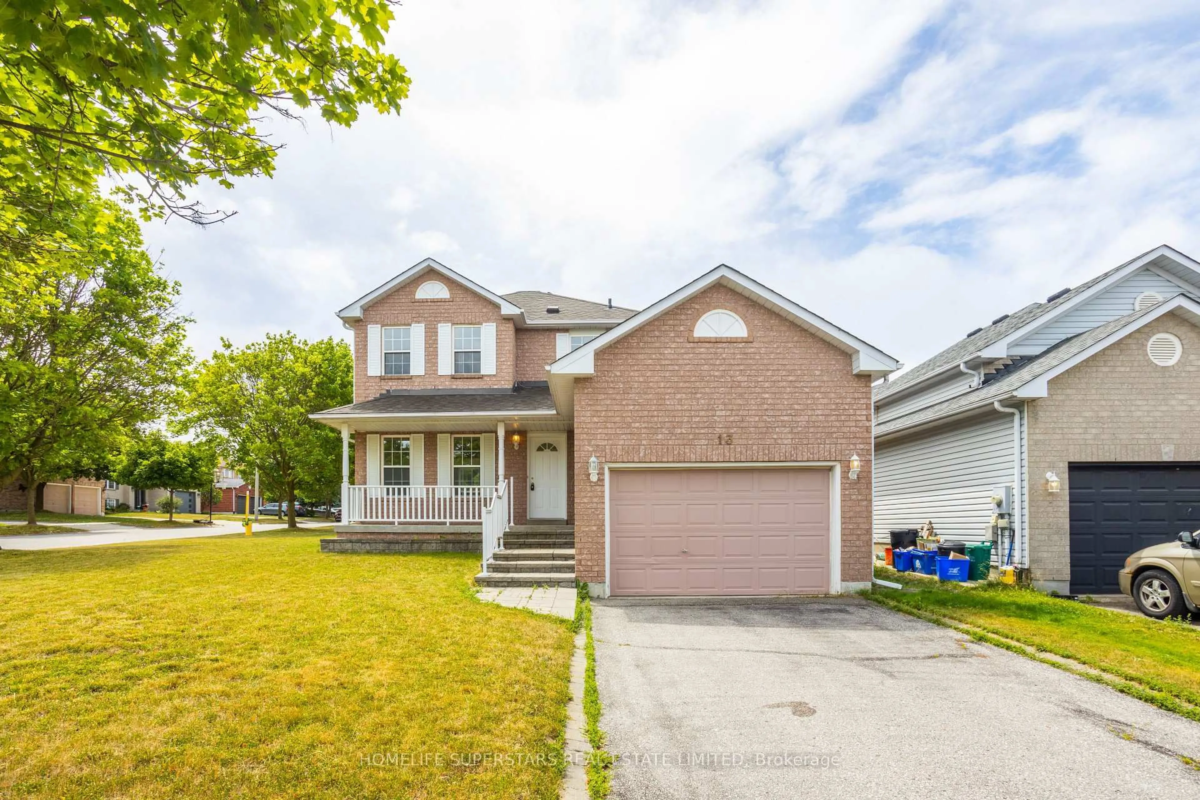 Home with brick exterior material, street for 13 Draper Cres, Barrie Ontario L4N 8A9