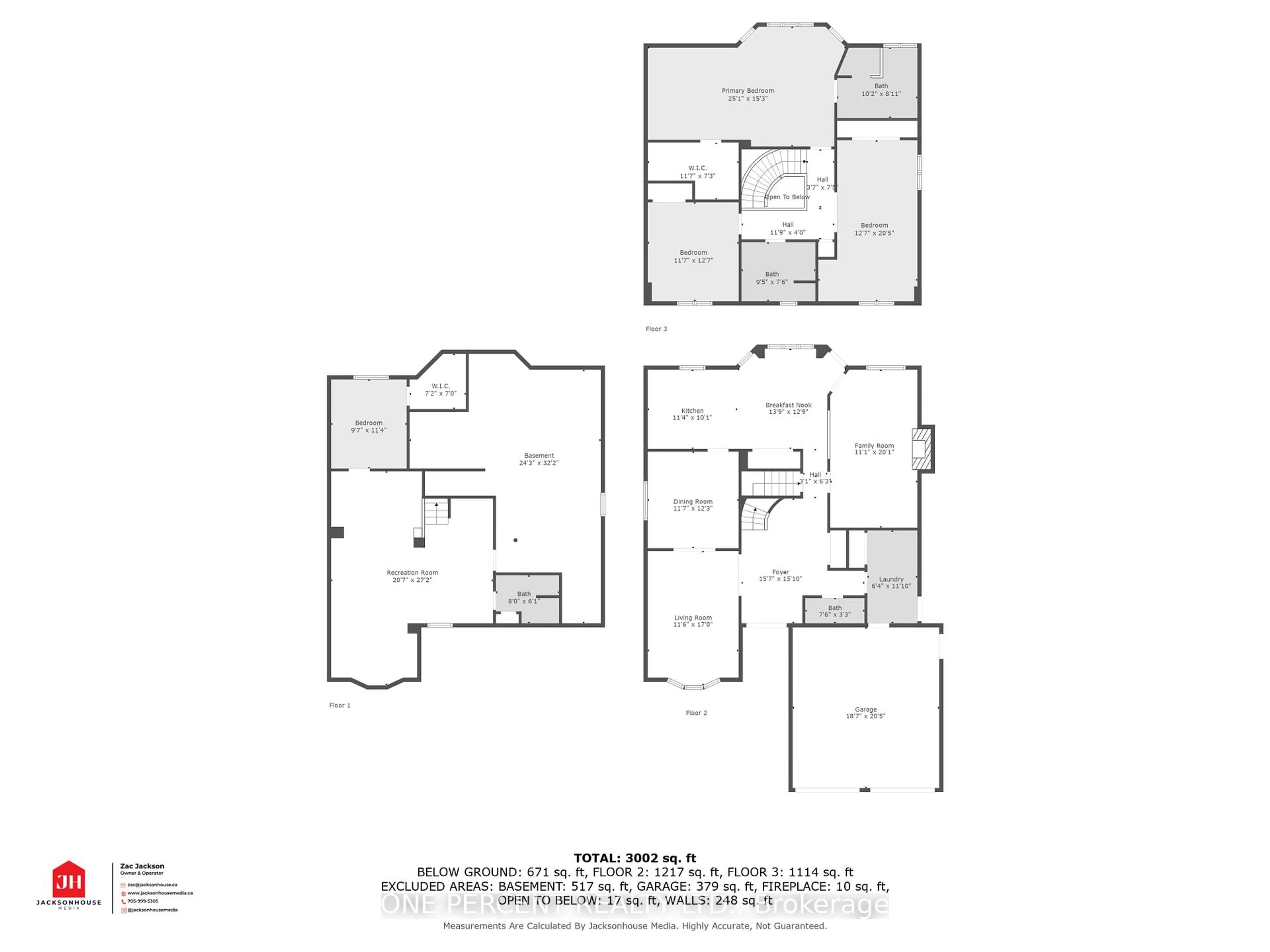 Floor plan for 21 Brandon Cres, Orillia Ontario L3V 7P5