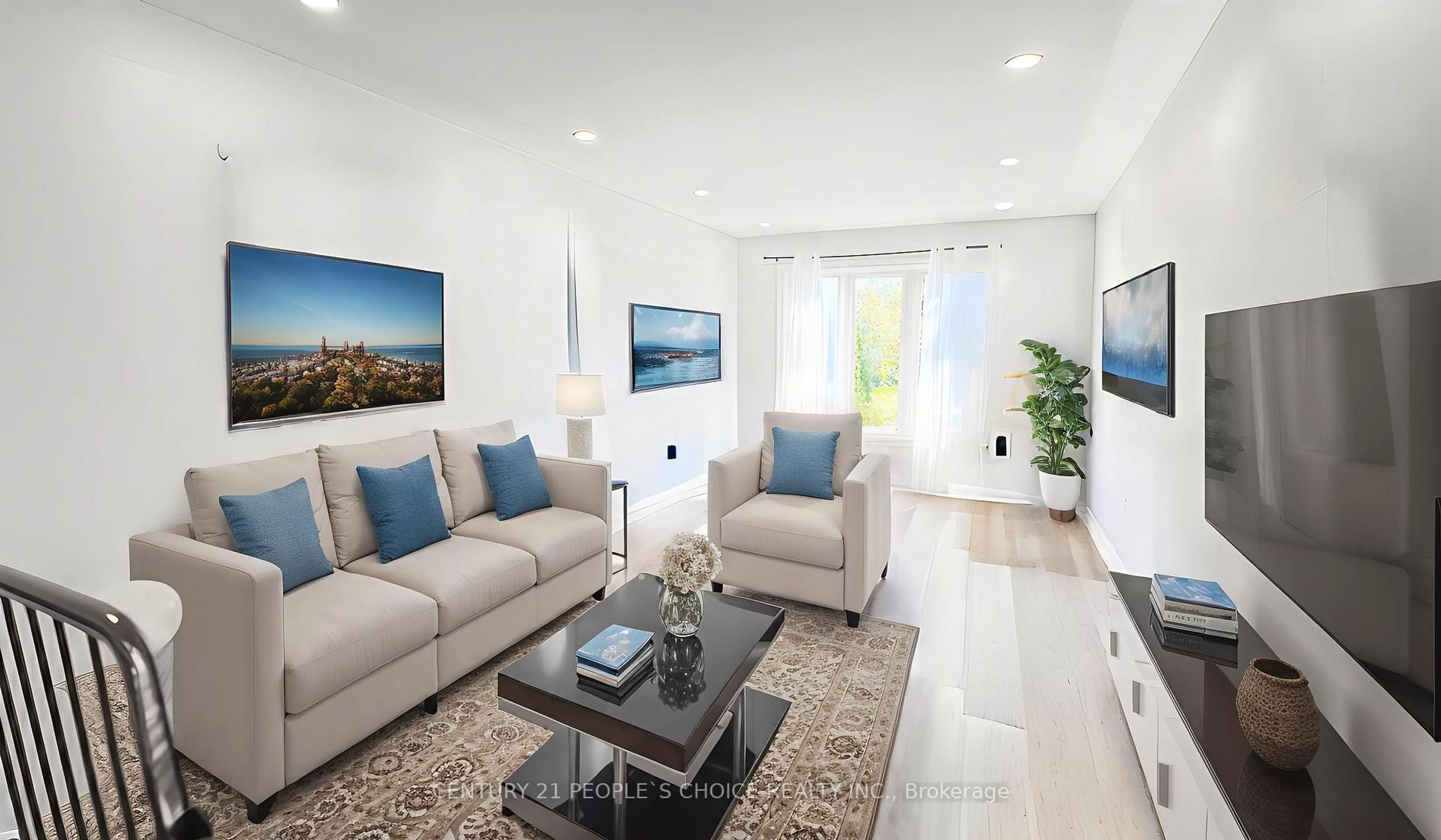 Living room with furniture, unknown for 18 Ward Dr, Barrie Ontario L4N 7N9