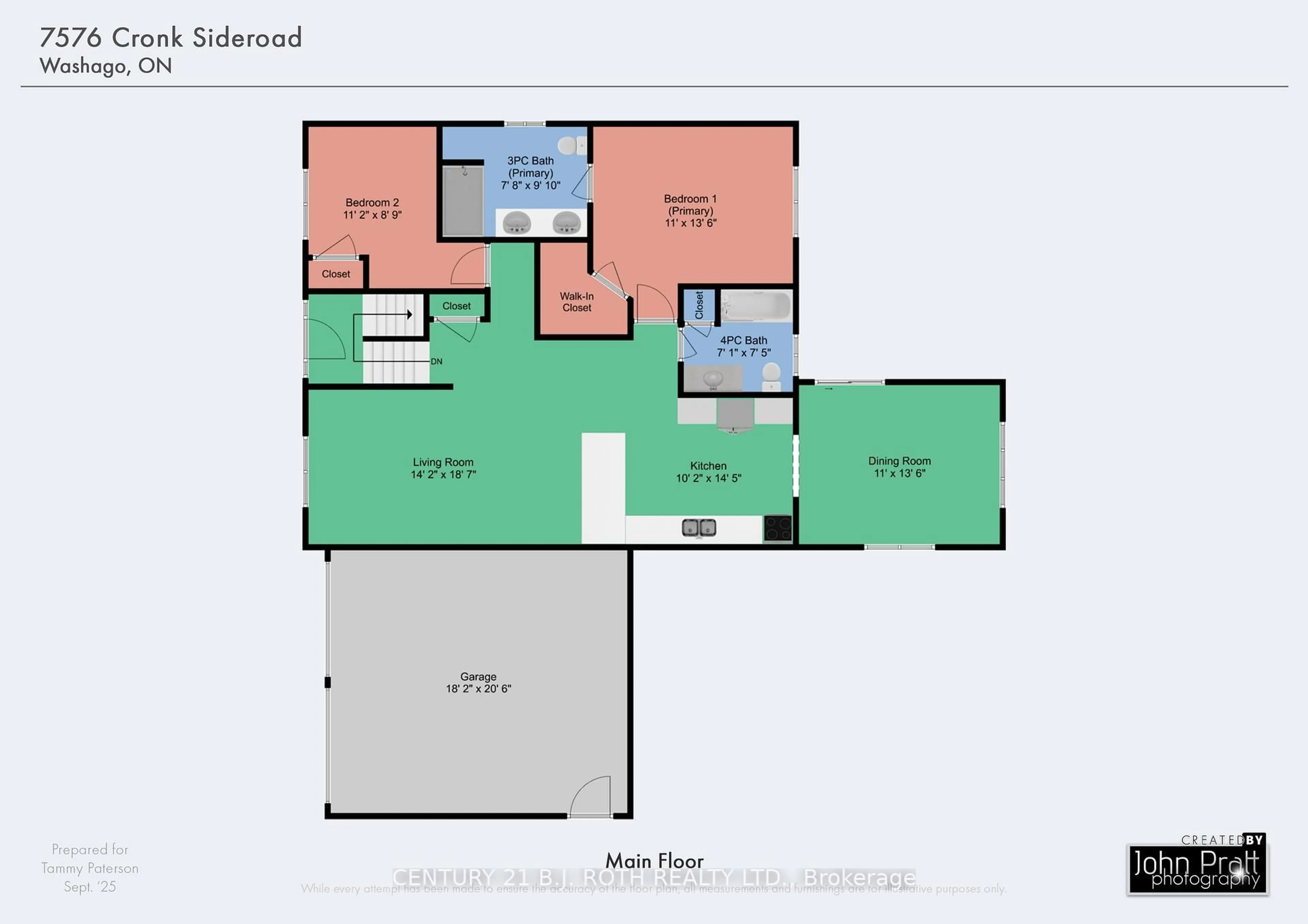 Floor plan for 7576 Cronk Sdrd, Ramara Ontario L0K 2B0