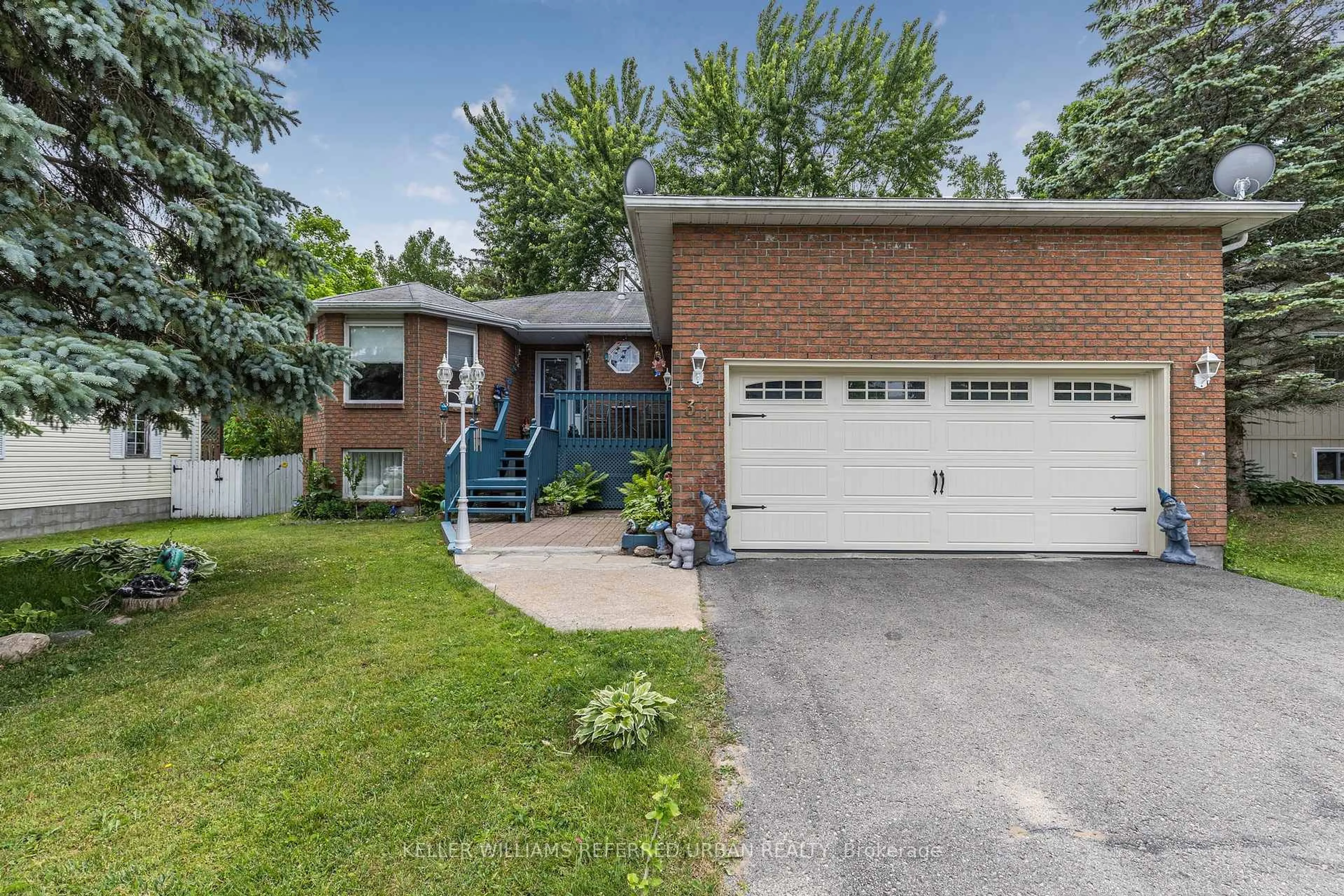 Home with brick exterior material, street for 31 John Dillingno St, Tay Ontario L0K 2A0