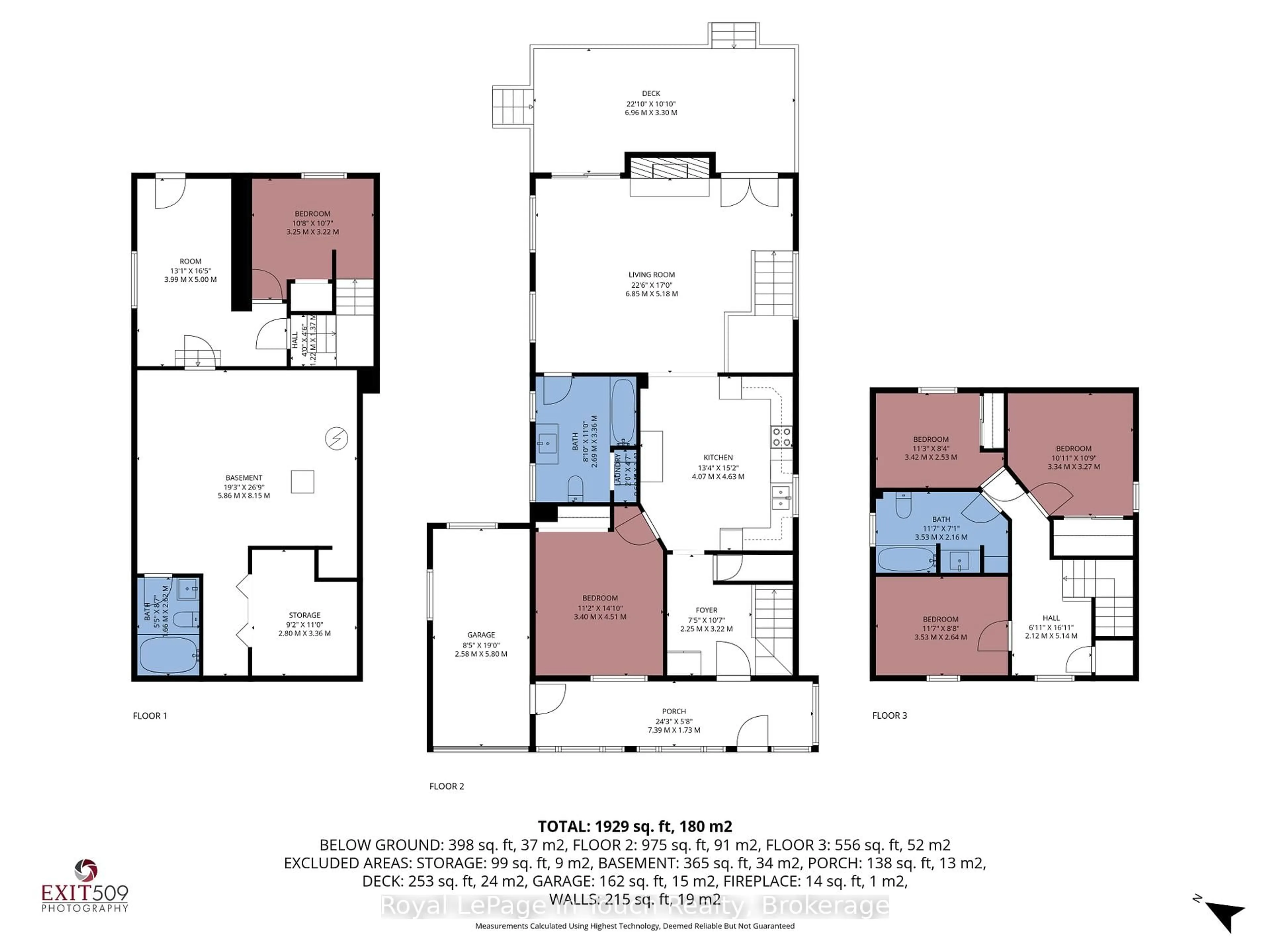 Floor plan for 63 Fifth St, Midland Ontario L4R 3V4