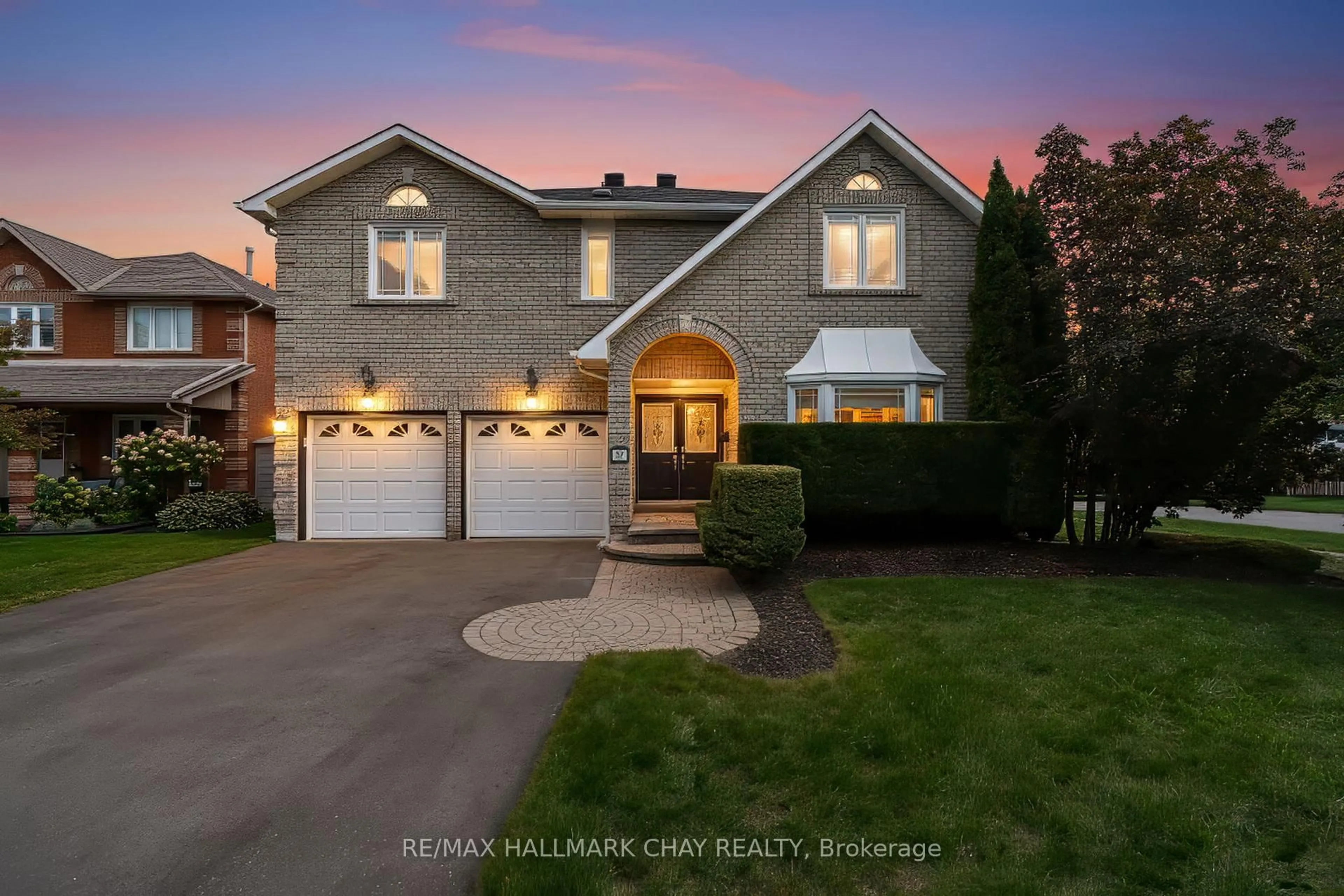 Home with brick exterior material, street for 82 Bishop Dr, Barrie Ontario L4N 7P4