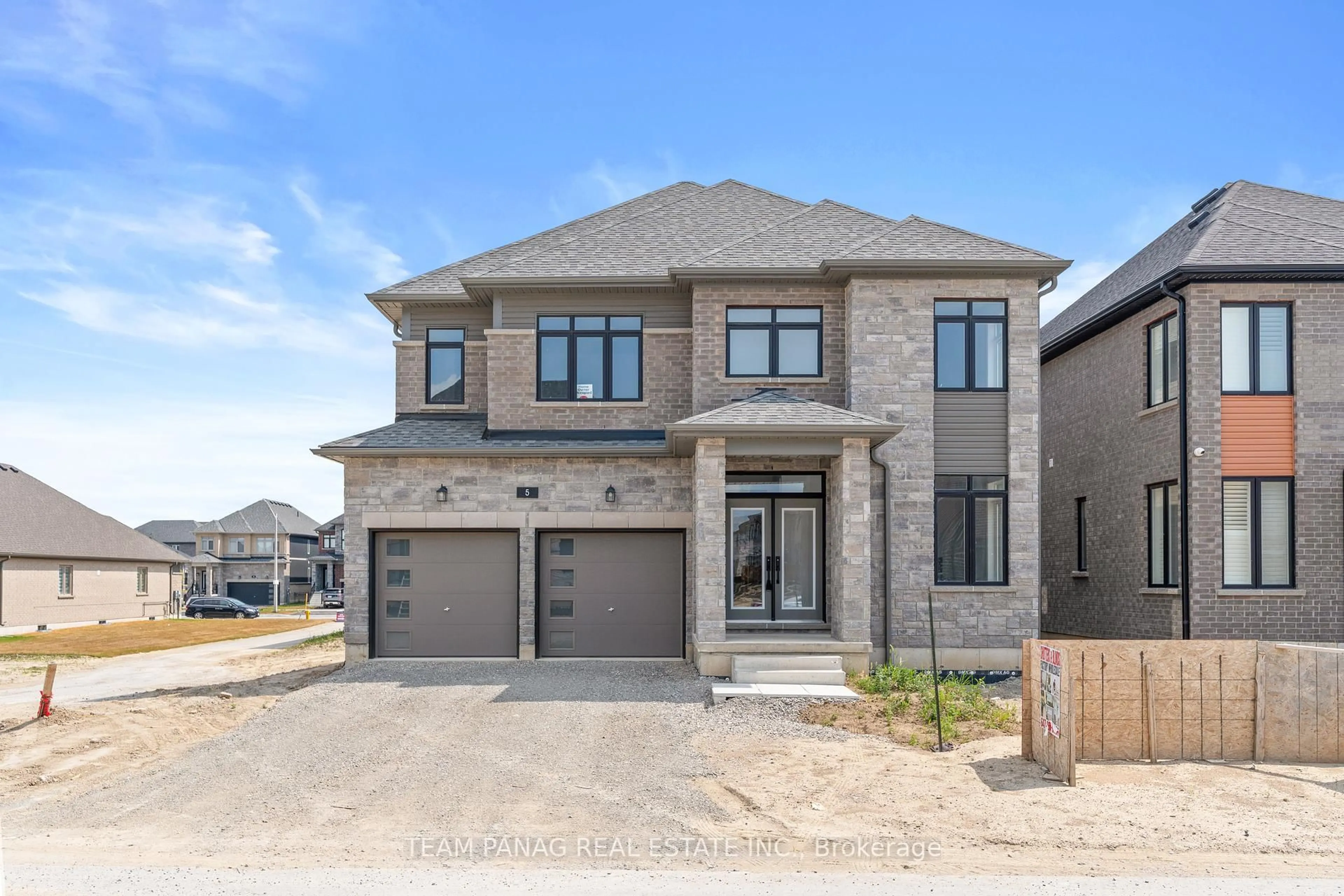 Home with brick exterior material, street for 5 Winery Way, Barrie Ontario L9J 0C2
