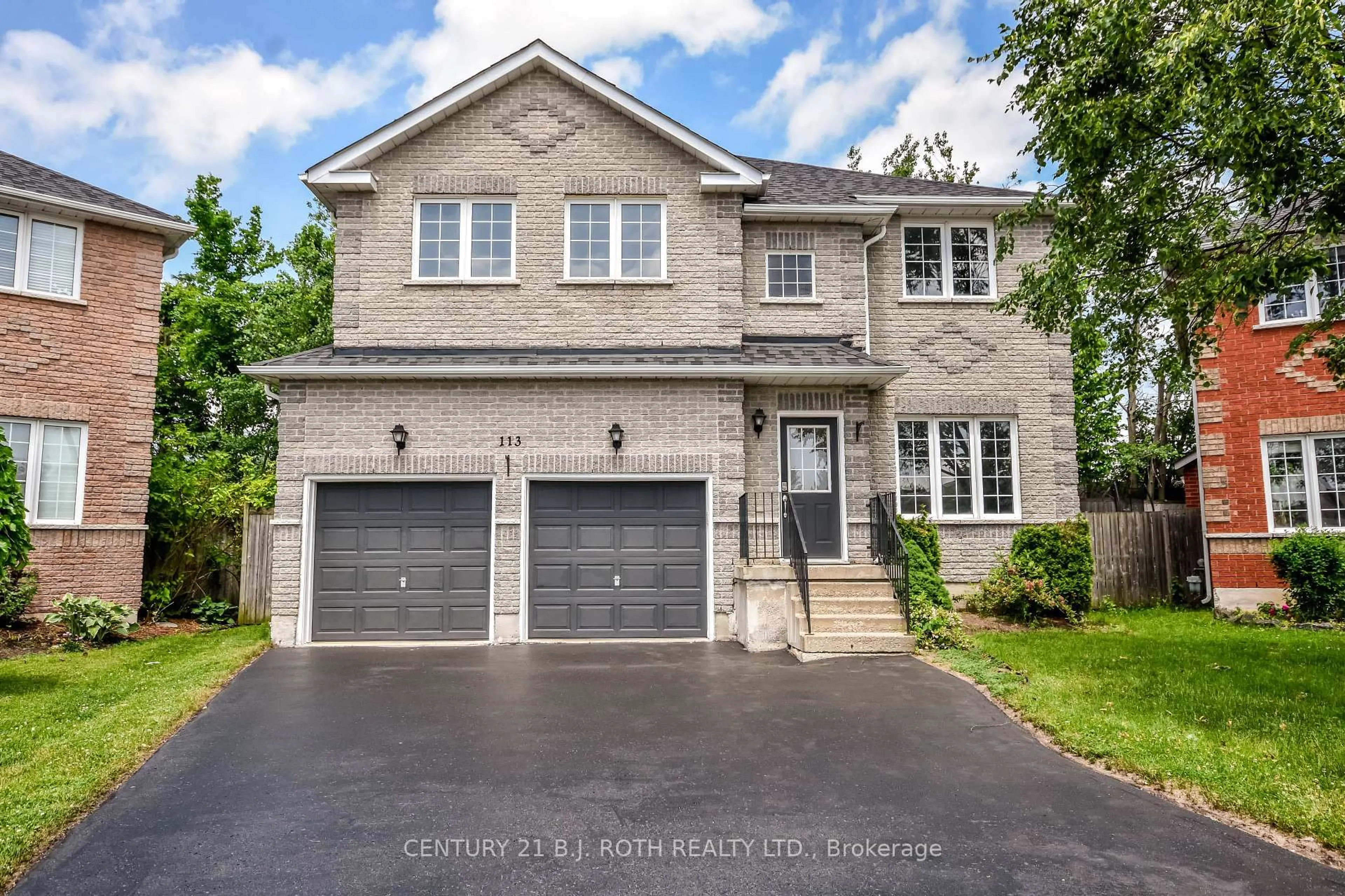 Home with brick exterior material, street for 113 Livia Herman Way, Barrie Ontario L4M 7K5