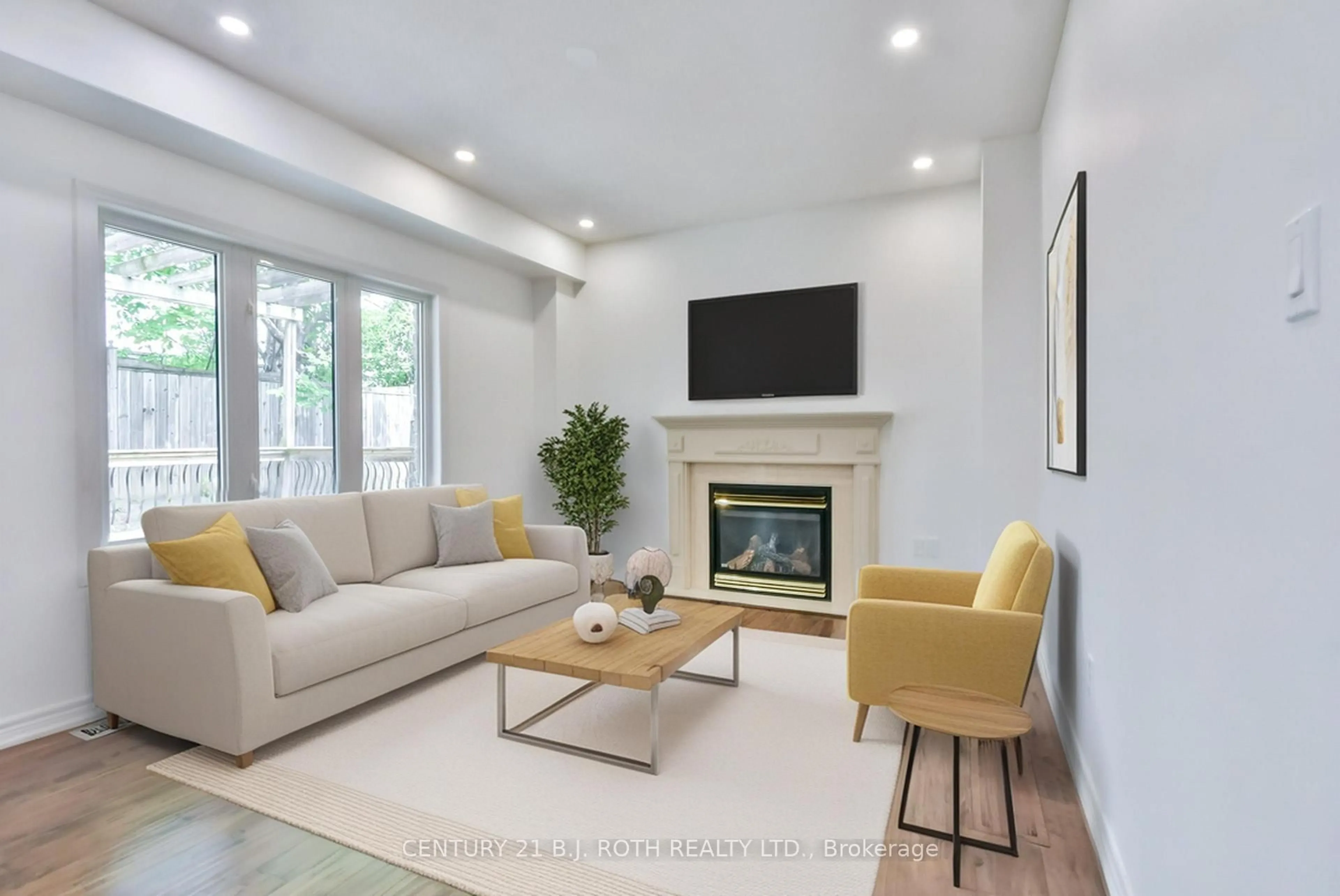 Living room with furniture, unknown for 113 Livia Herman Way, Barrie Ontario L4M 7K5