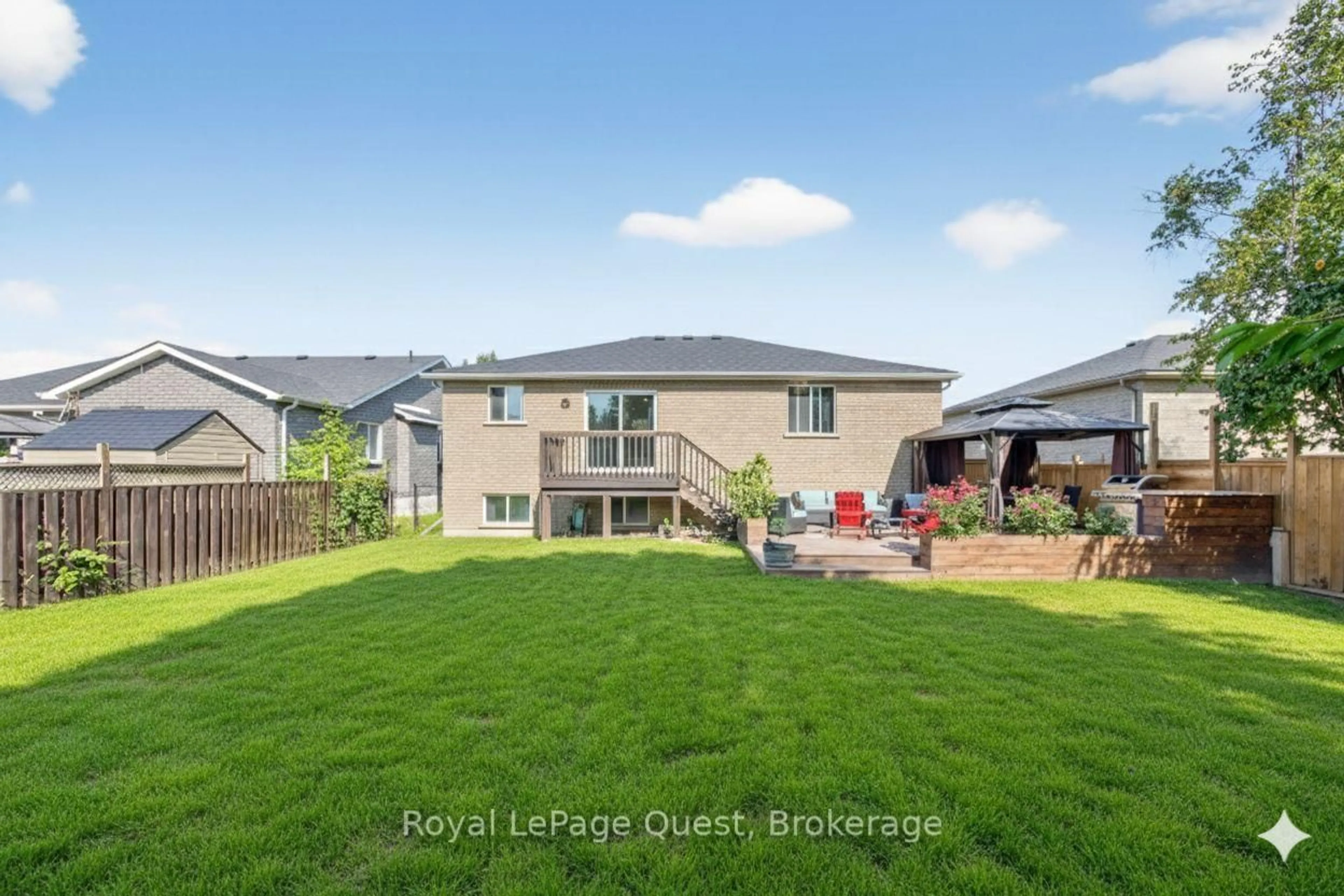 A pic from outside/outdoor area/front of a property/back of a property/a pic from drone, water/lake/river/ocean view for 13 Graham St, Springwater Ontario L0L 1P0