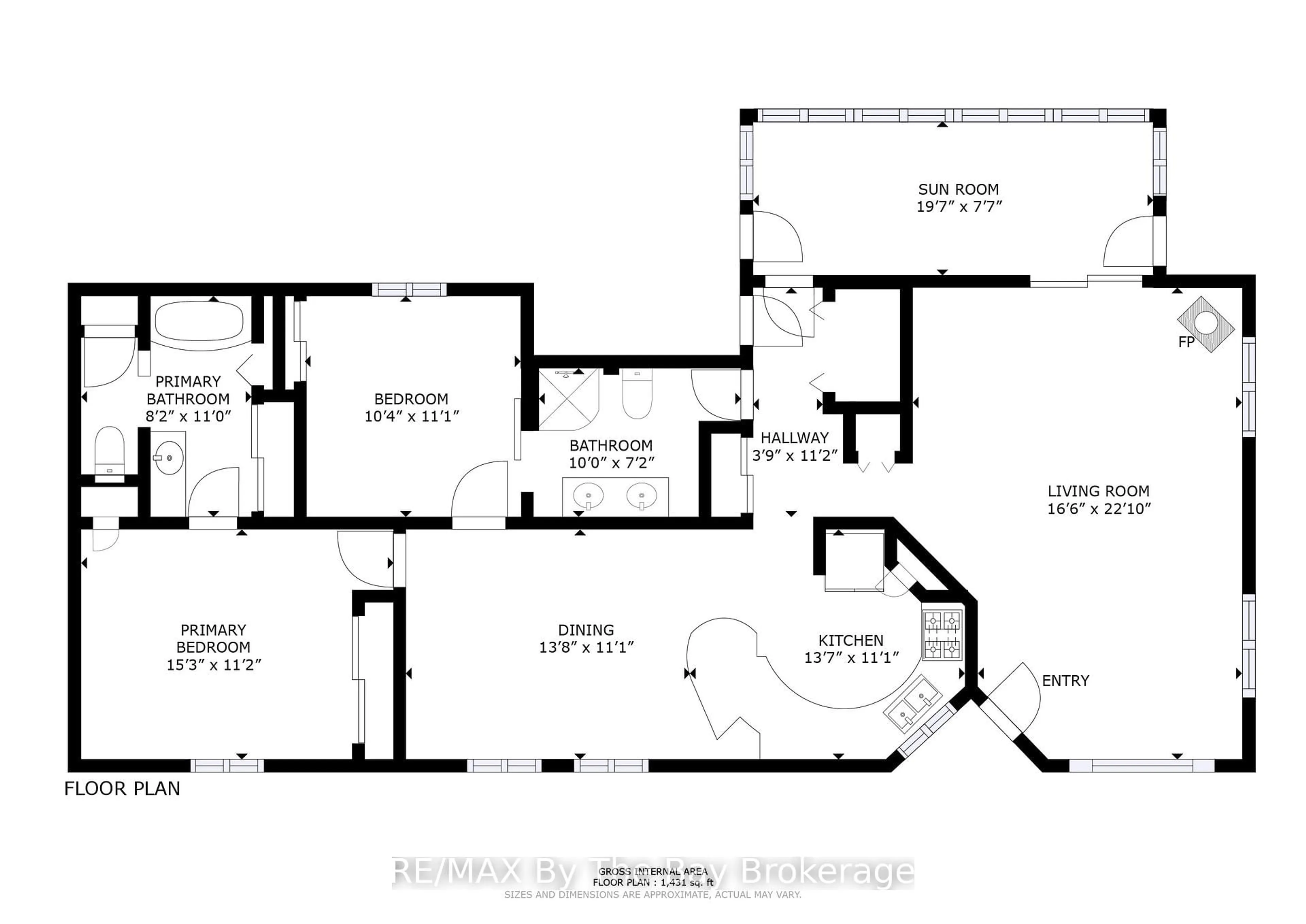 Floor plan for 9 ALLEN Dr, Wasaga Beach Ontario L9Z 1K5