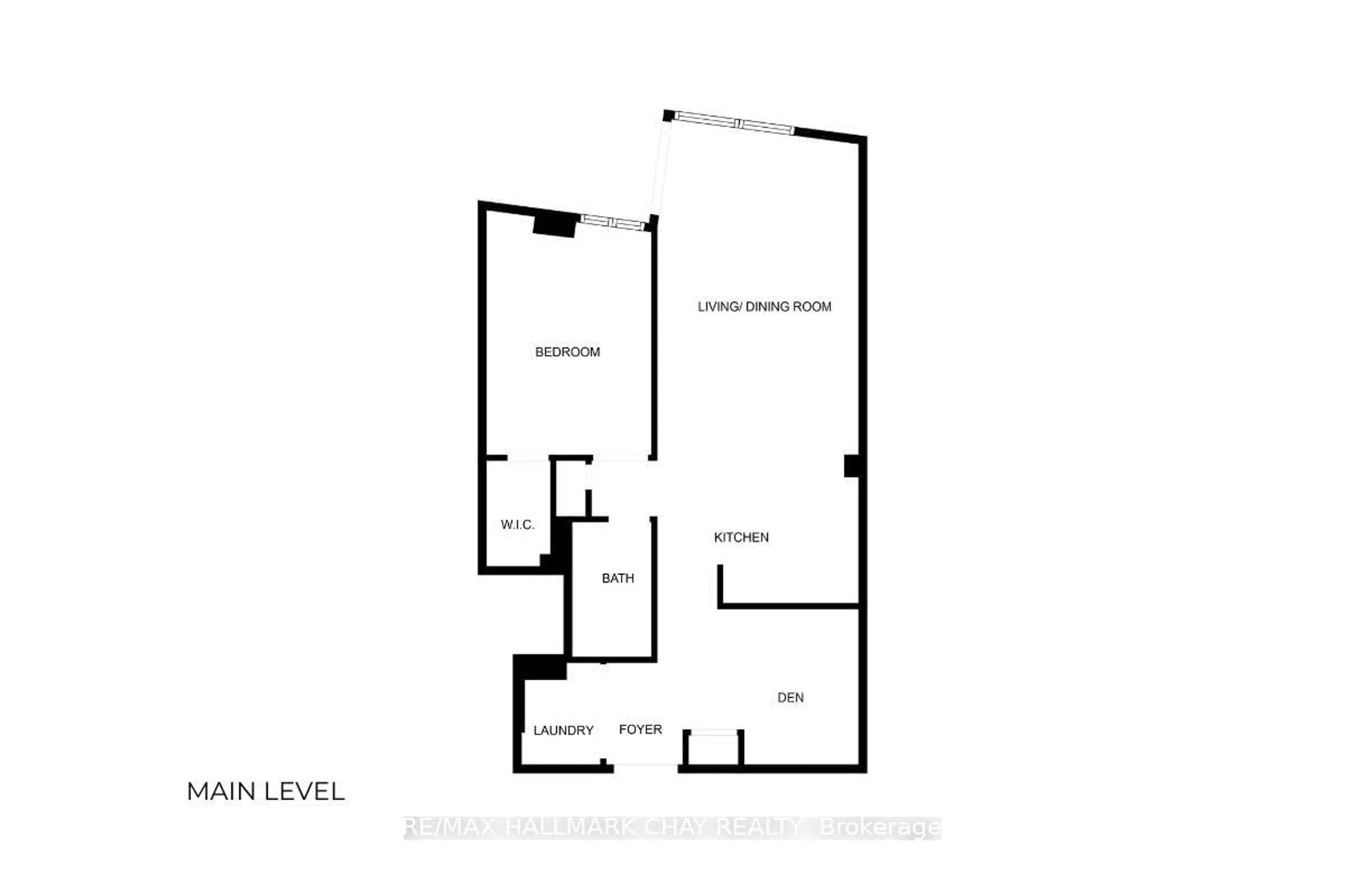 Floor plan for 6 Toronto St #305, Barrie Ontario L4N 9R2