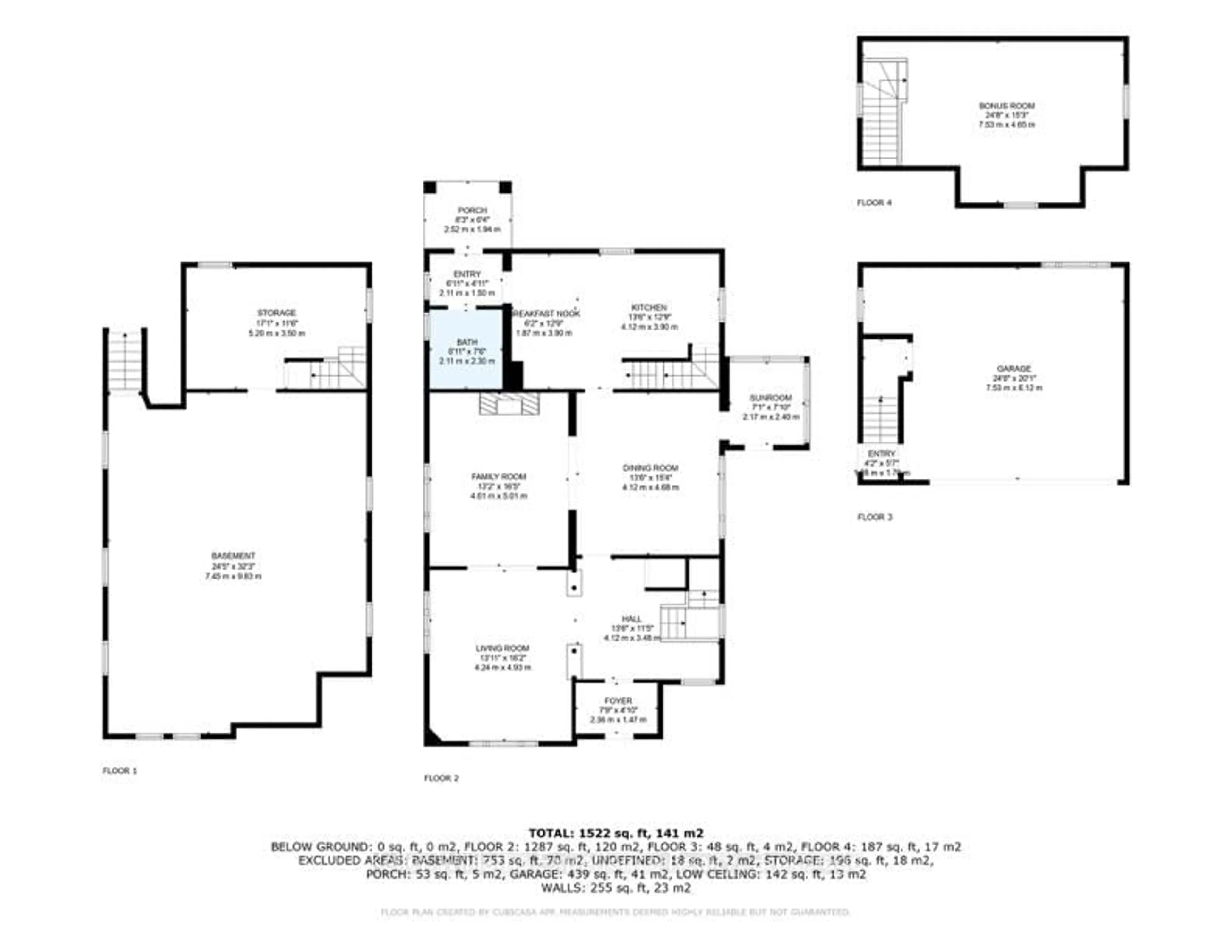Floor plan for 117&121 Richard St, Tay Ontario L0K 2A0