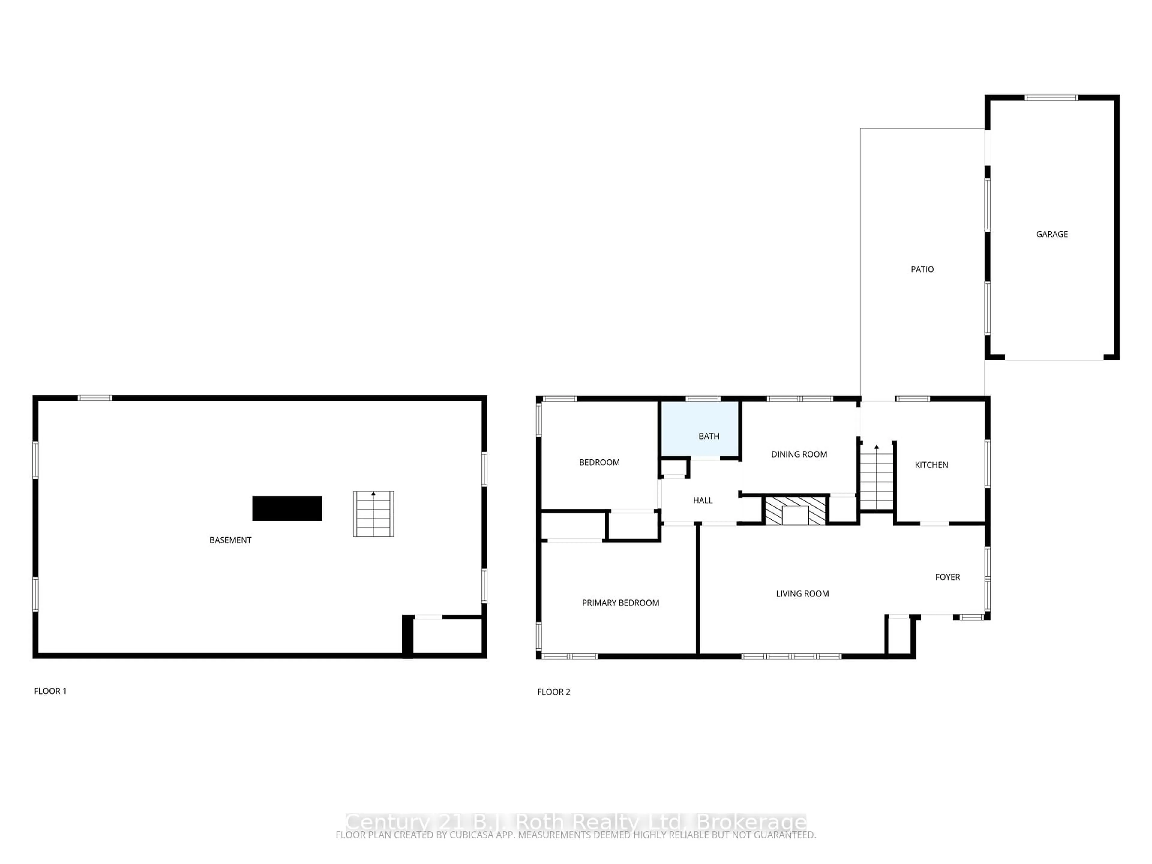Floor plan for 639 Yonge St, Midland Ontario L4R 2E1