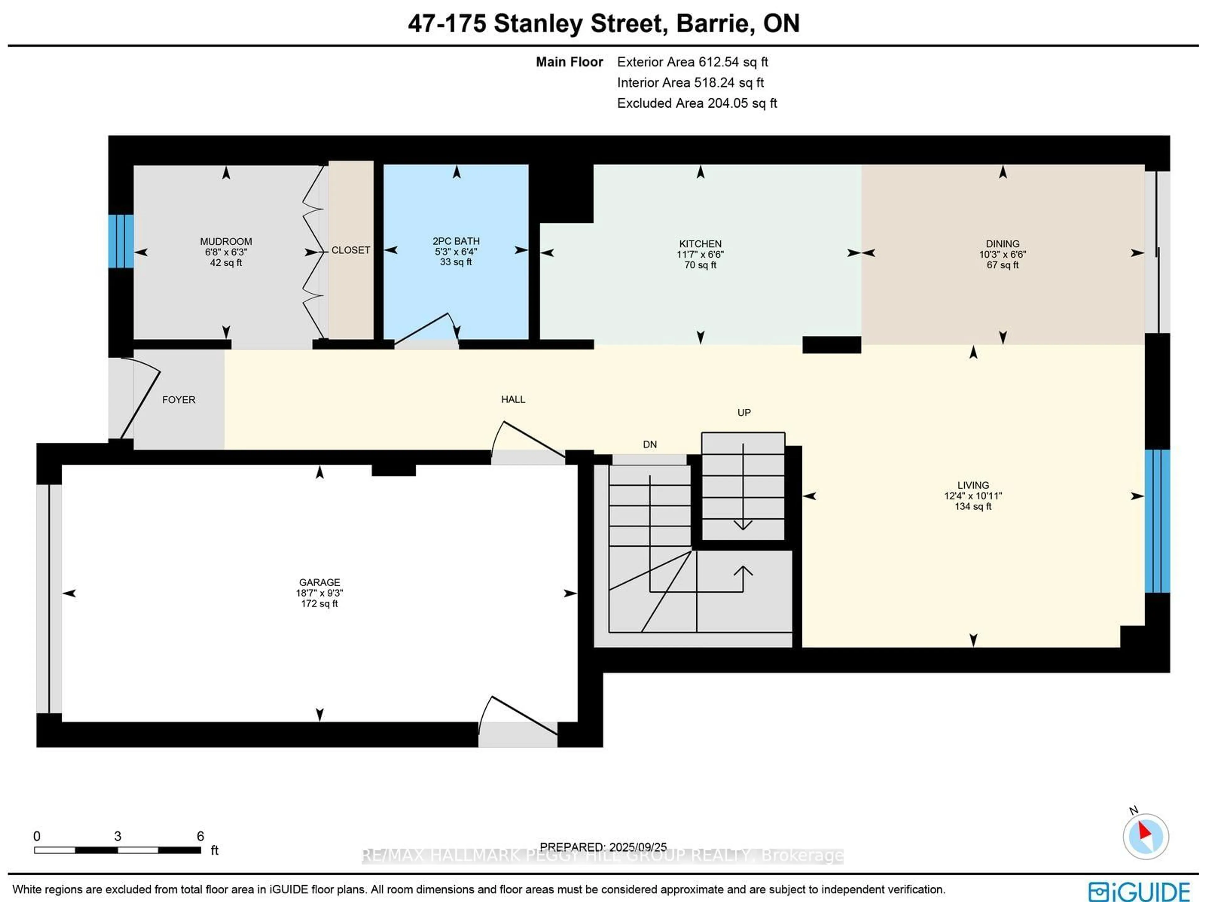 Floor plan for 175 Stanley St #47, Barrie Ontario L4M 0G2