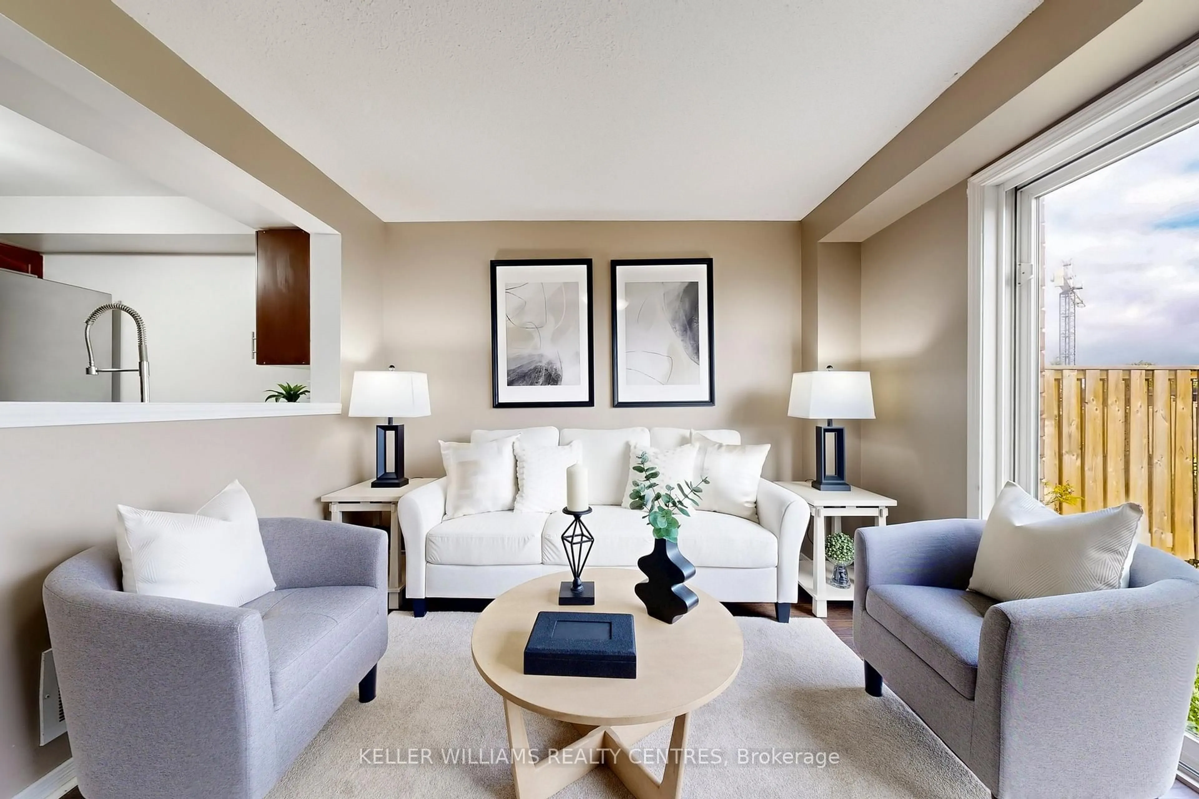 Living room with furniture, unknown for 69 Goodwin Dr, Barrie Ontario L4N 5Z8