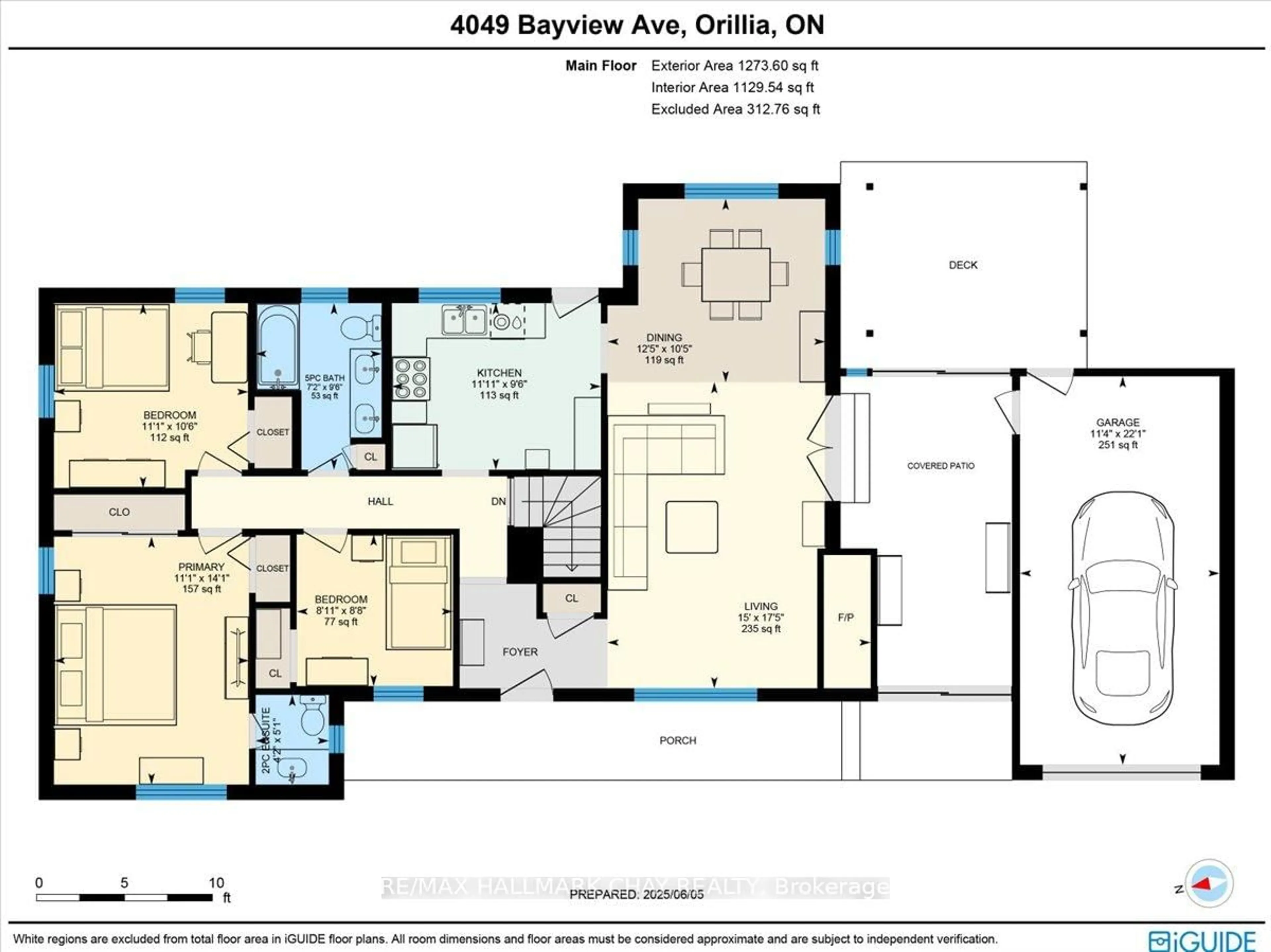 Floor plan for 4049 Bayview Ave, Ramara Ontario L3V 6H7