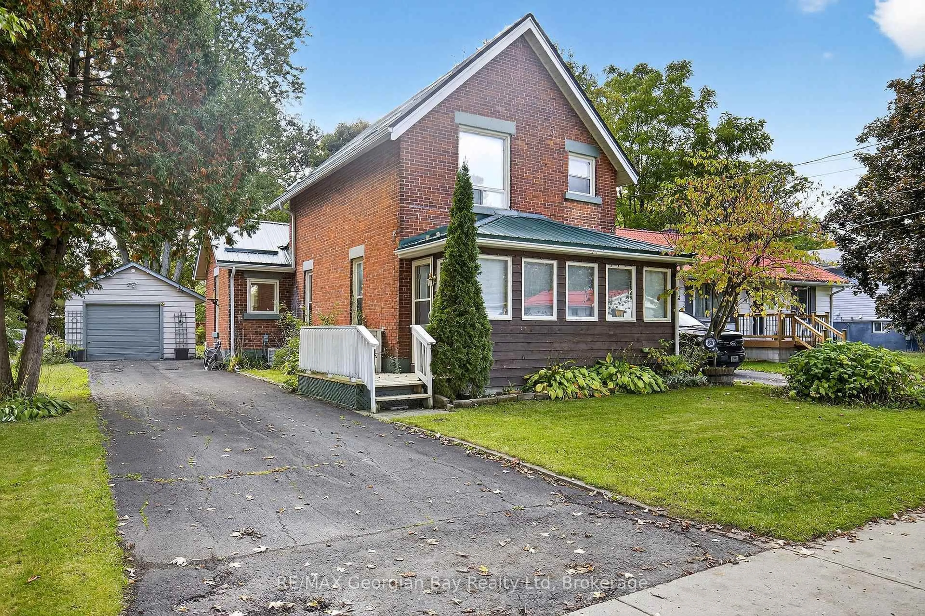 Home with brick exterior material, street for 16 John St, Severn Ontario L0K 1E0