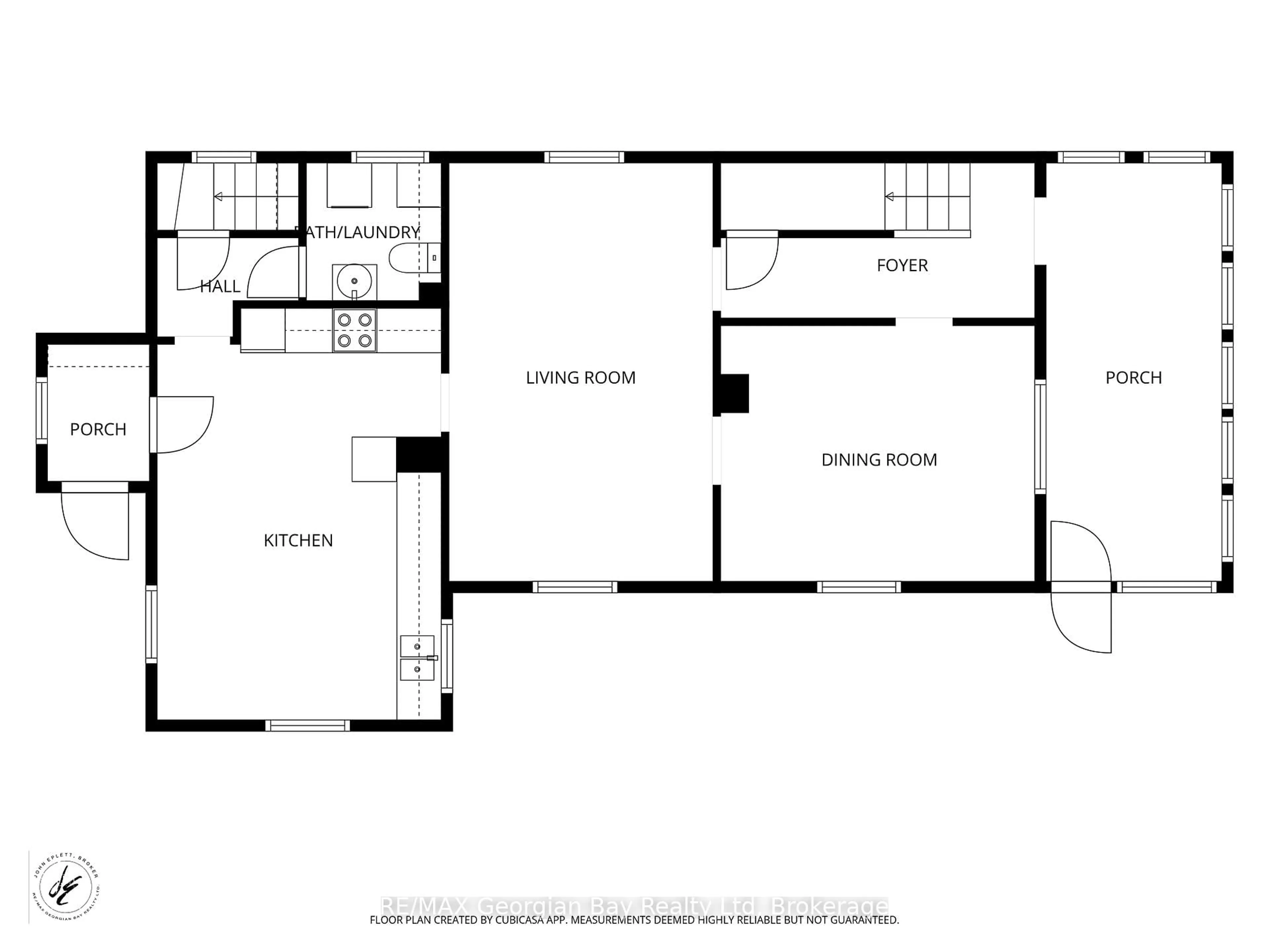 Floor plan for 16 John St, Severn Ontario L0K 1E0
