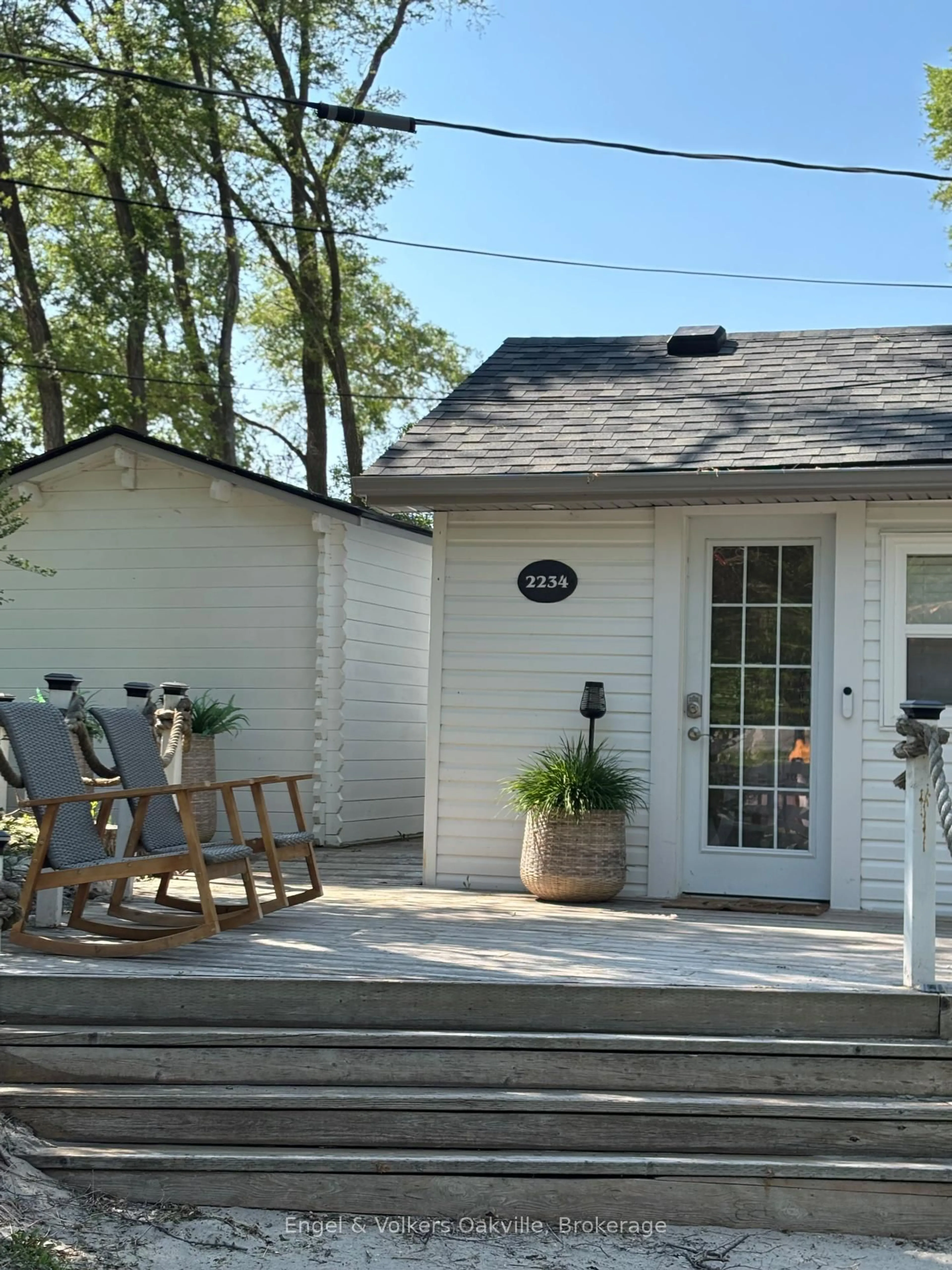 Patio, water/lake/river/ocean view for 2234 Tiny Beaches  Rd, Tiny Ontario L0L 1P1