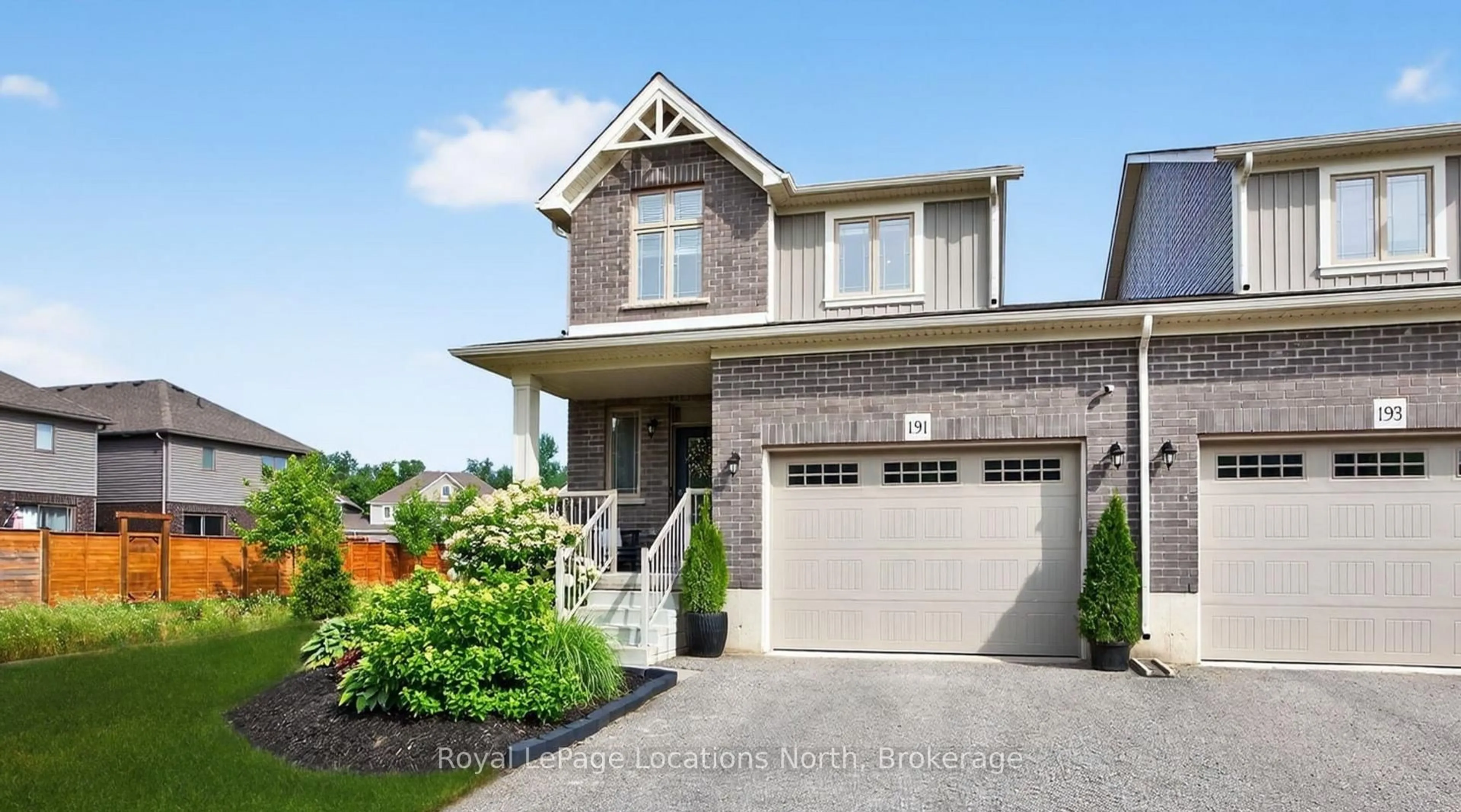 Home with brick exterior material, street for 191 Collins St, Collingwood Ontario L9Y 1M5