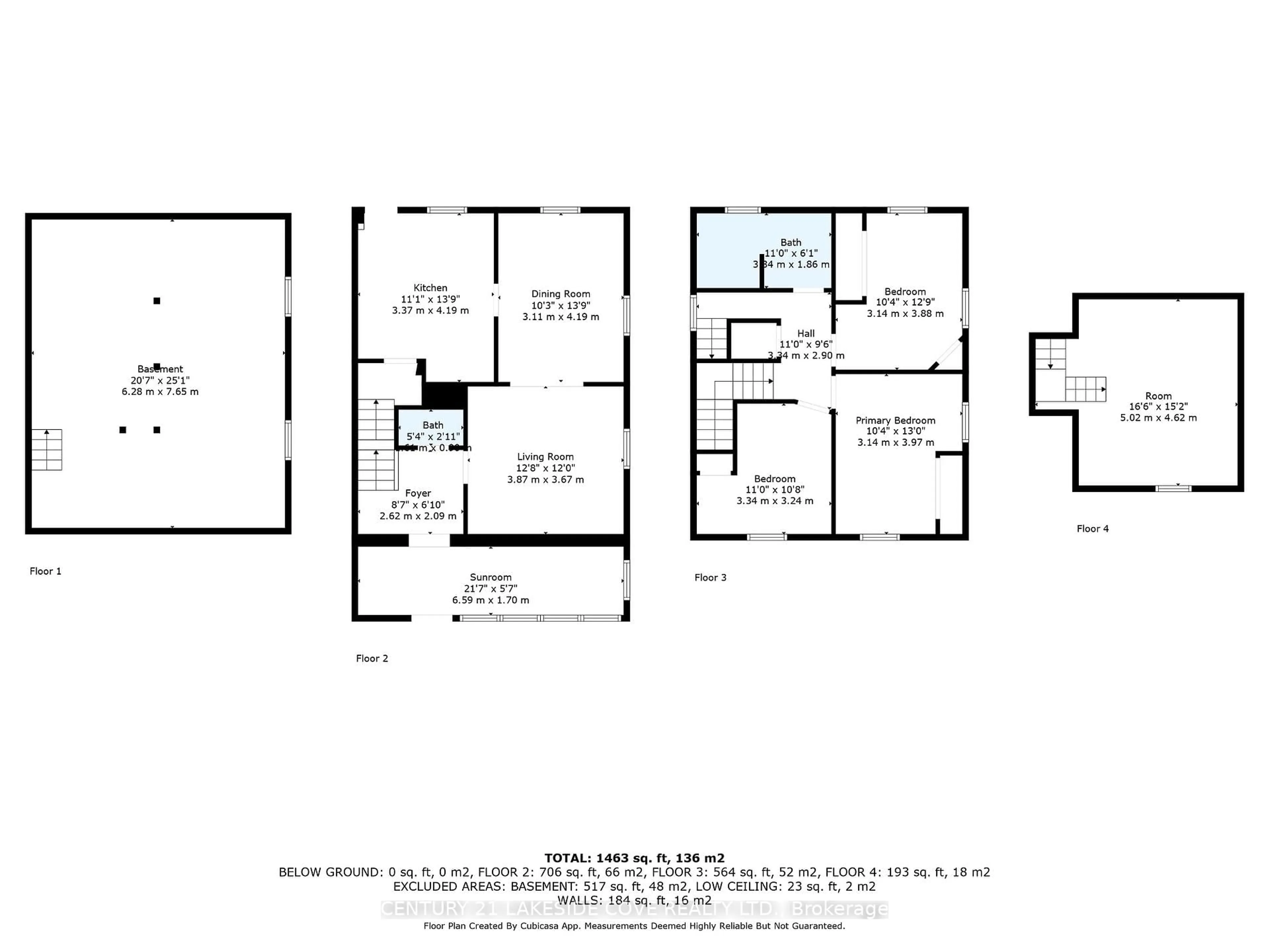 Floor plan for 74 Penetang St, Orillia Ontario L3V 3N5