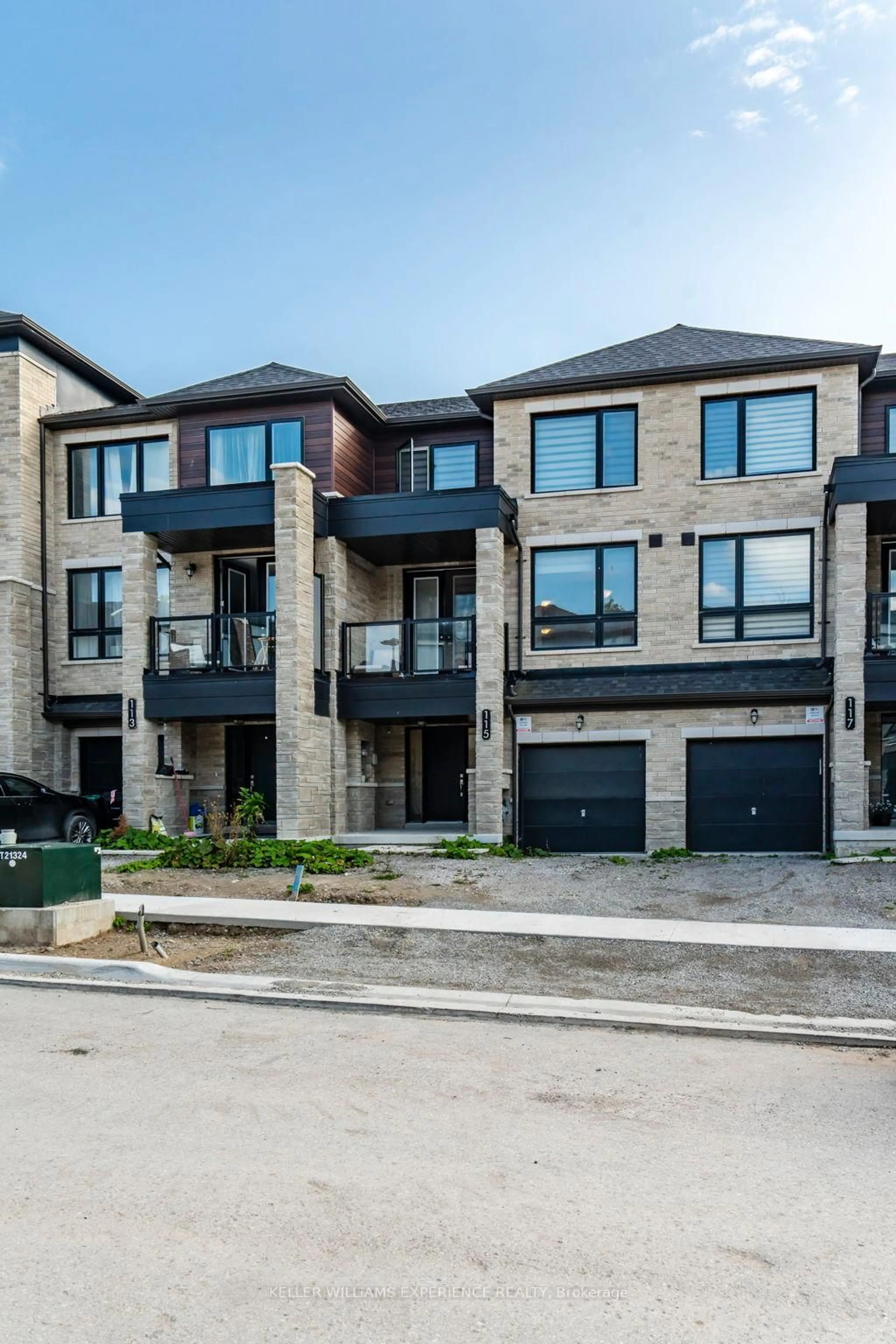 Home with brick exterior material, street for 115 Blue Forest Cres, Barrie Ontario L9J 0N7