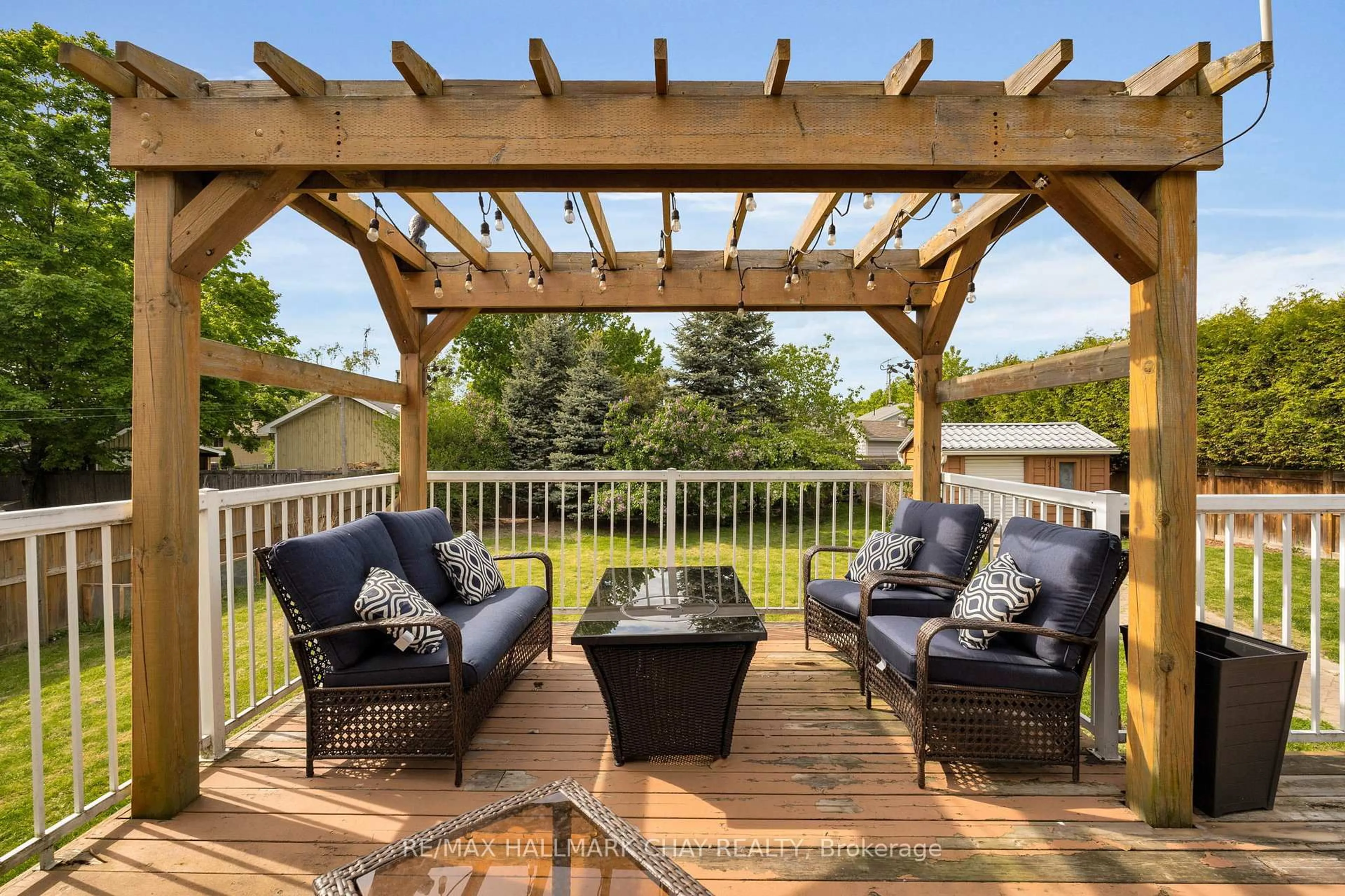 Patio, water/lake/river/ocean view for 24 MCKENZIE St, Tiny Ontario L0L 2T0