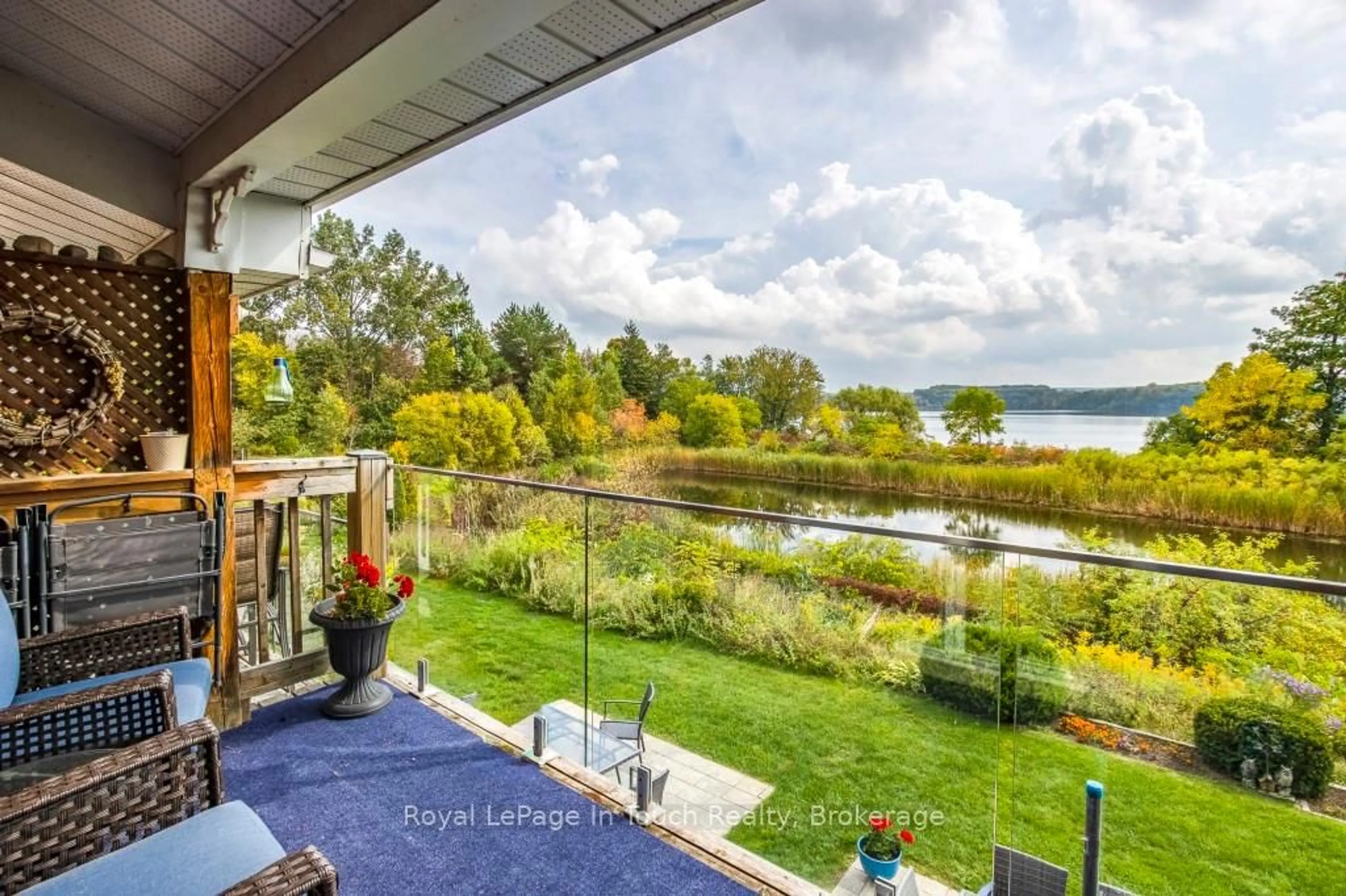 Patio, water/lake/river/ocean view for 839 Sarah Blvd, Midland Ontario L4R 5M1