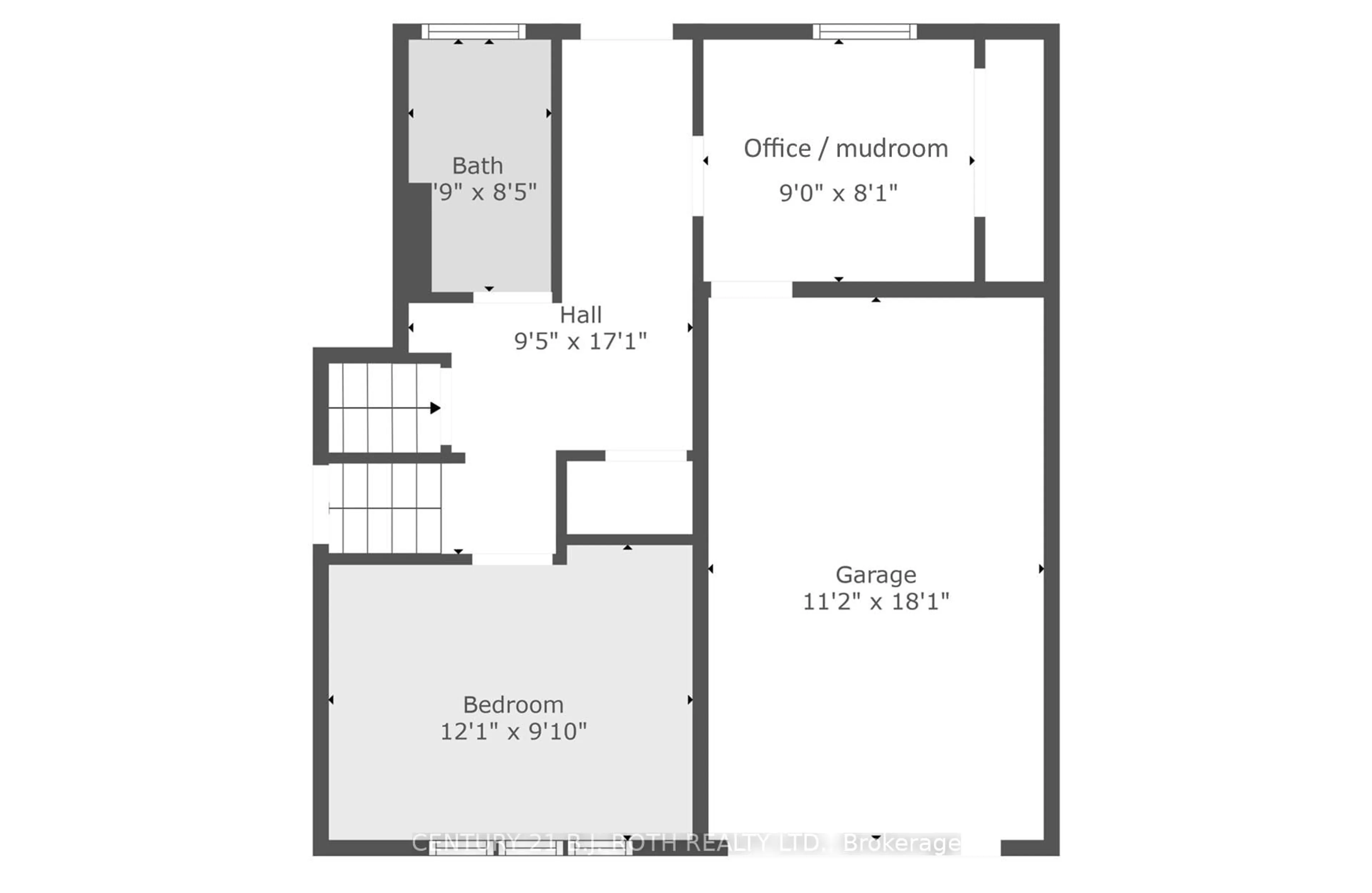 Floor plan for 410 CODRINGTON St, Barrie Ontario L4M 1T3