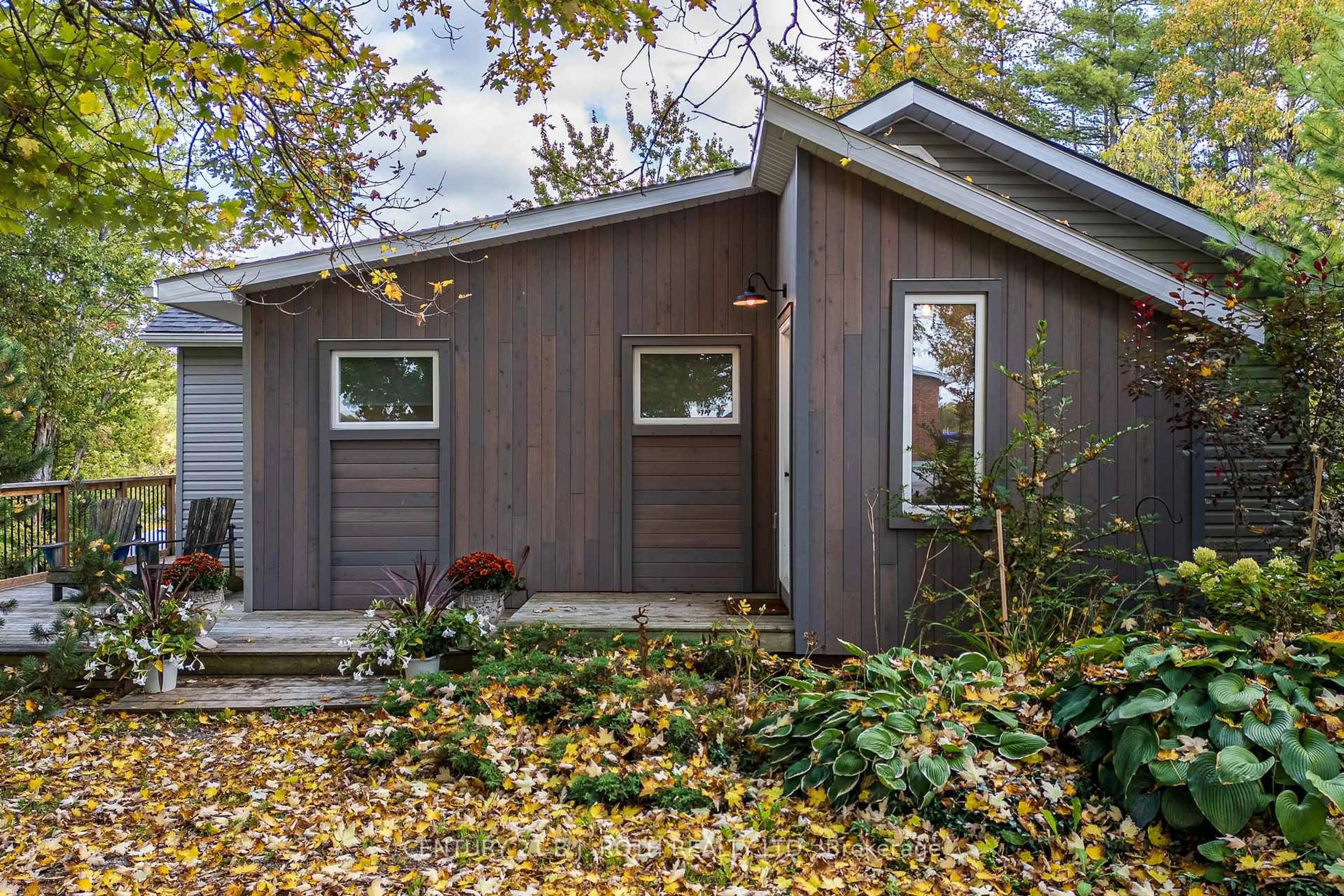 Home with vinyl exterior material, street for 8101 Kings River Rd, Ramara Ontario L0K 2B0