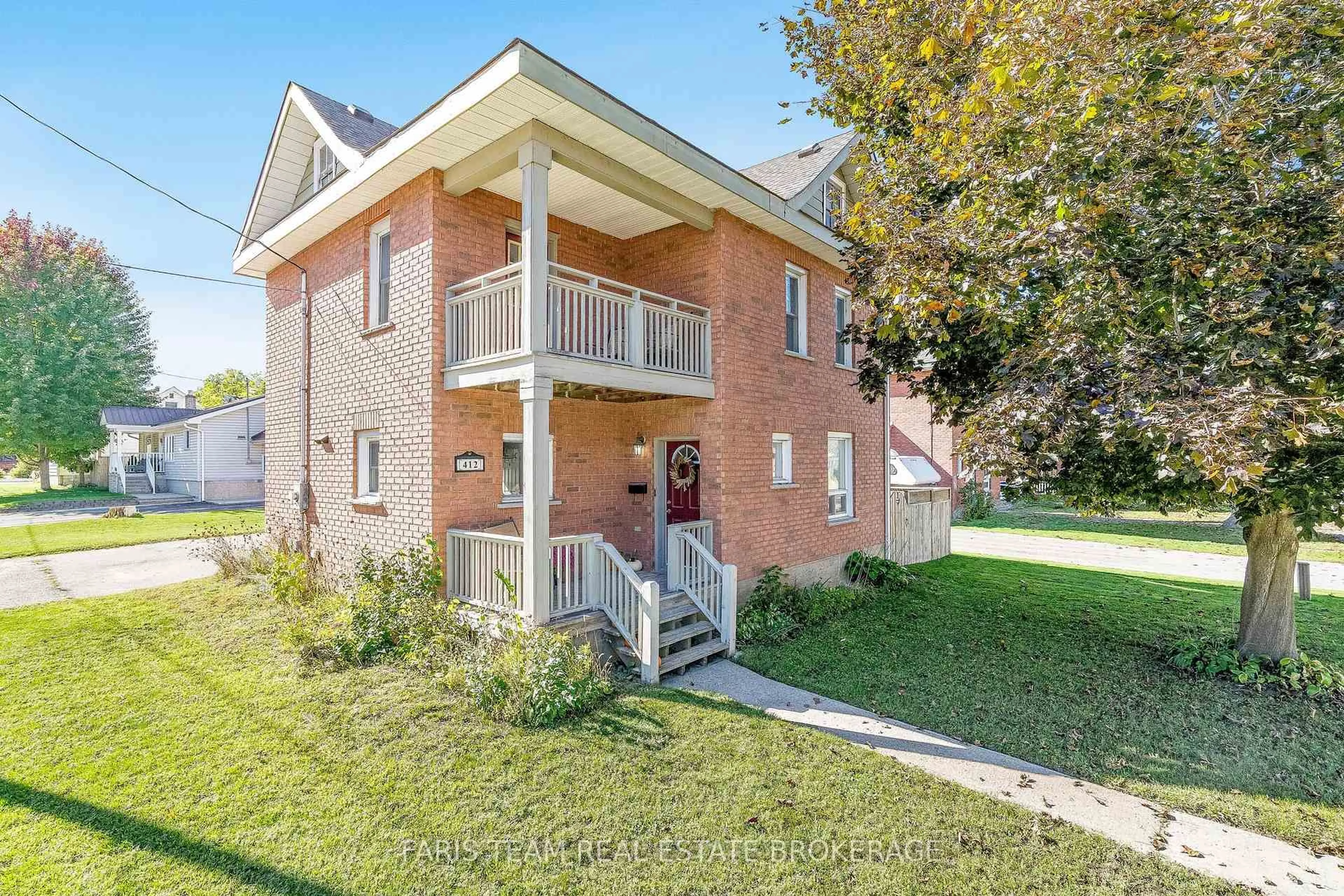Home with brick exterior material, street for 412 Manly St, Midland Ontario L4R 3E3