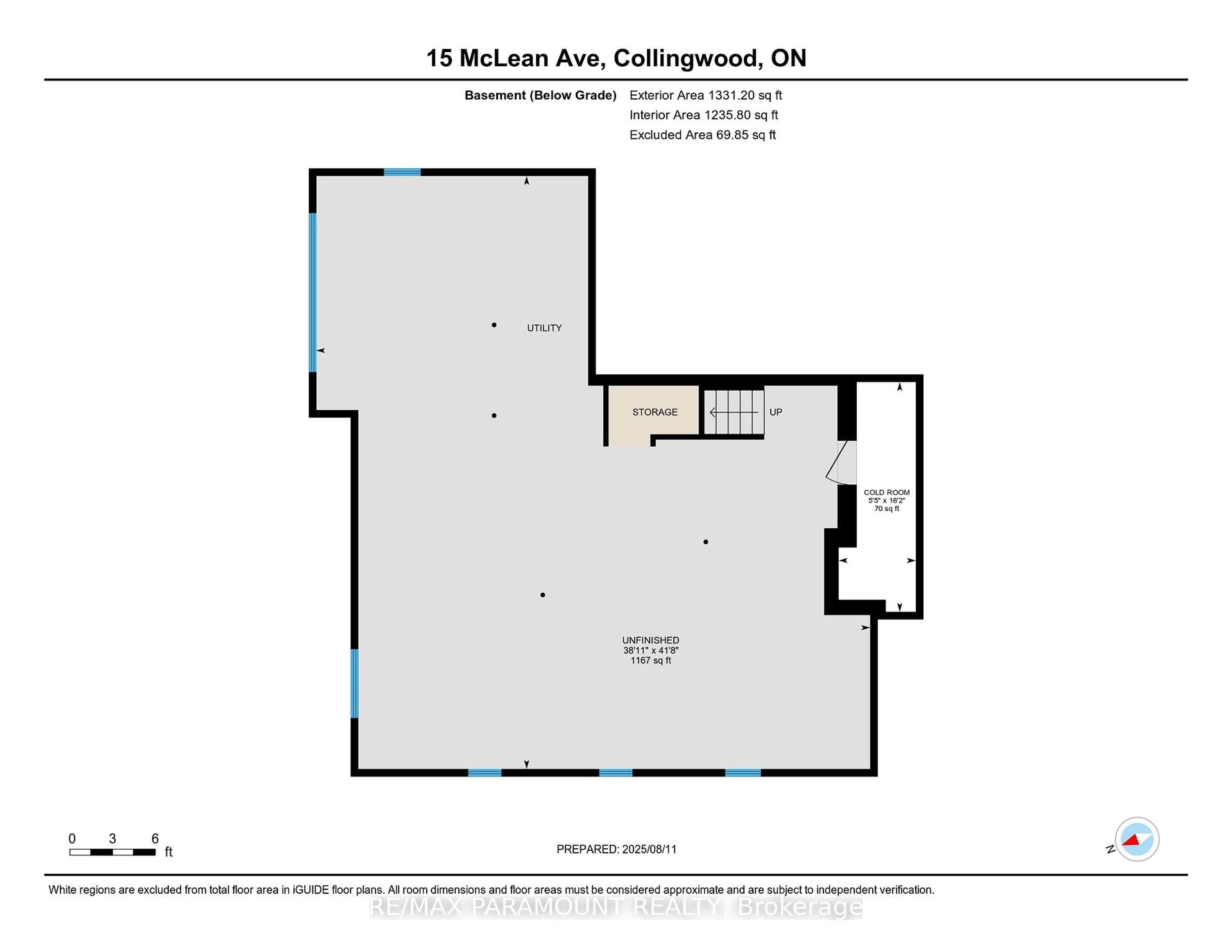 Floor plan for 15 Mclean Ave, Collingwood Ontario L9Y 3V2