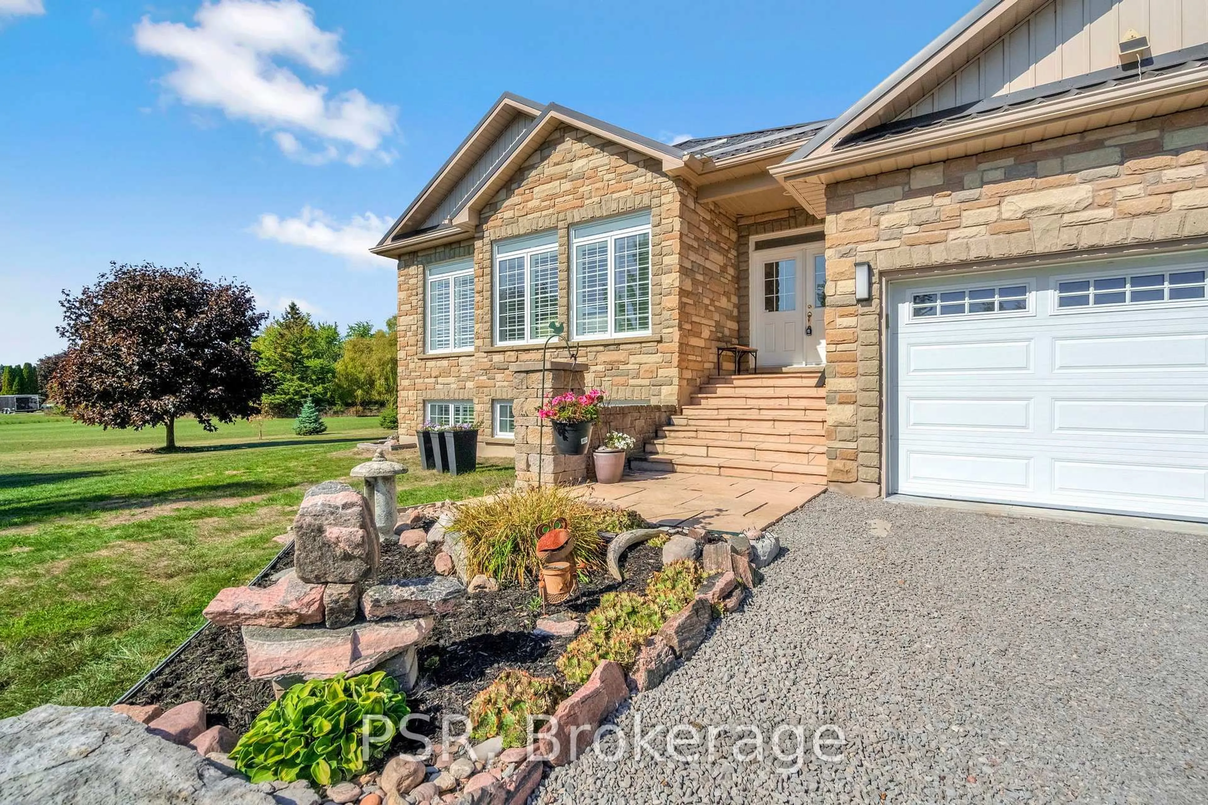 Home with brick exterior material, water/lake/river/ocean view for 2884 Sunnydale Lane, Ramara Ontario L0K 1B0