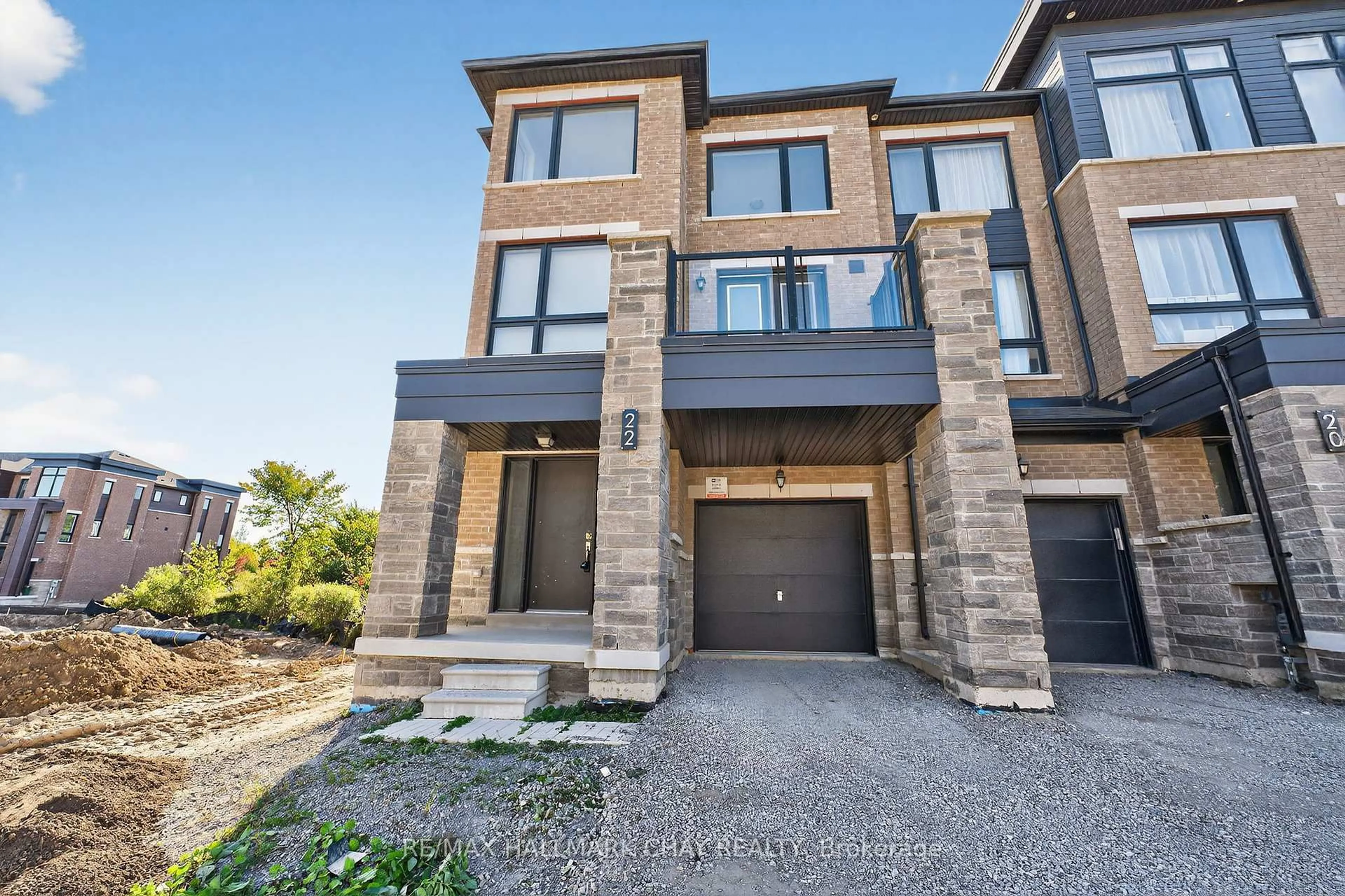Home with brick exterior material, unknown for 22 Blue Forest Cres, Barrie Ontario L4N 0M2