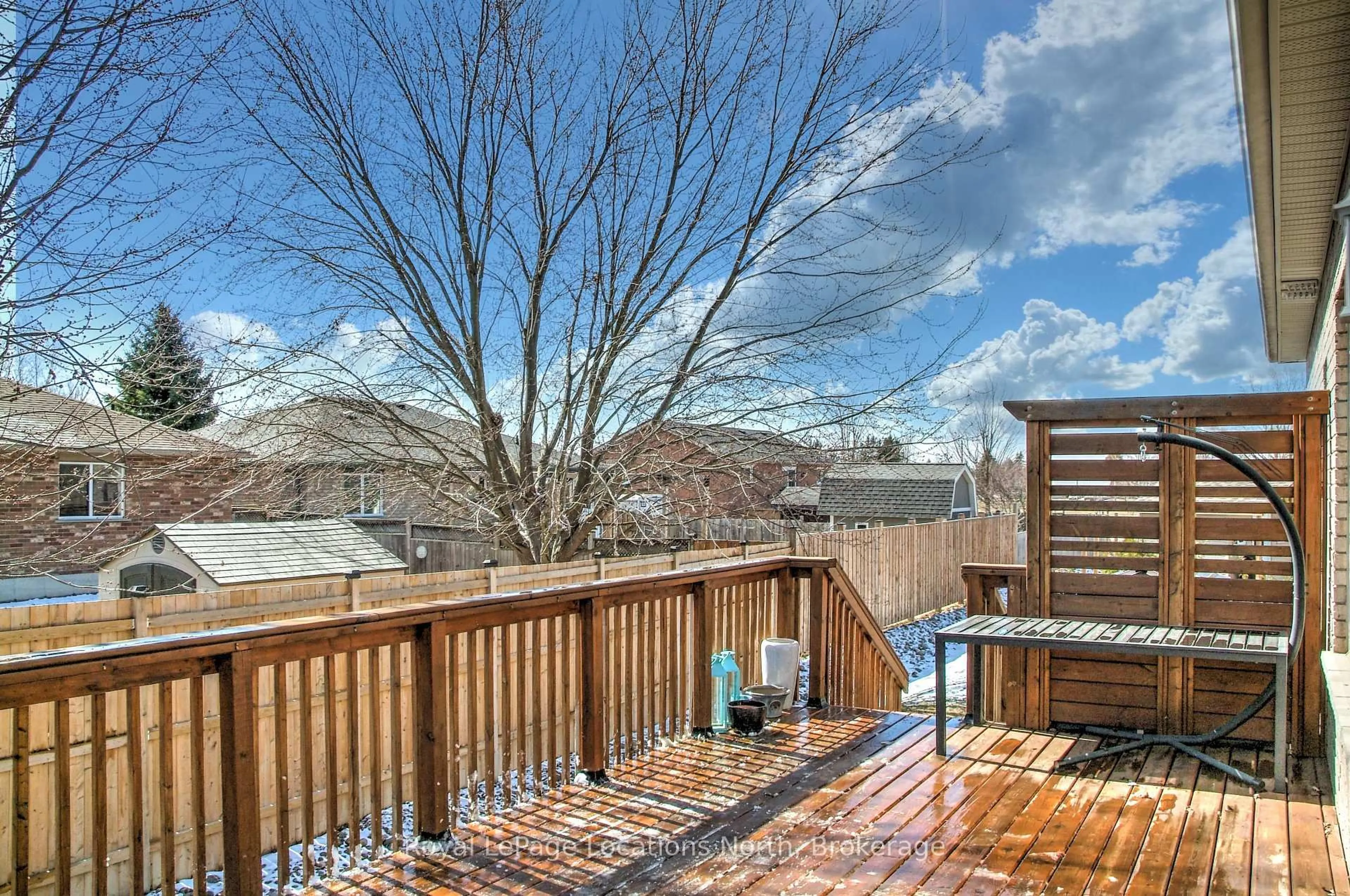 Patio, water/lake/river/ocean view for 15 Patchell Crt, Springwater Ontario L0M 1P0
