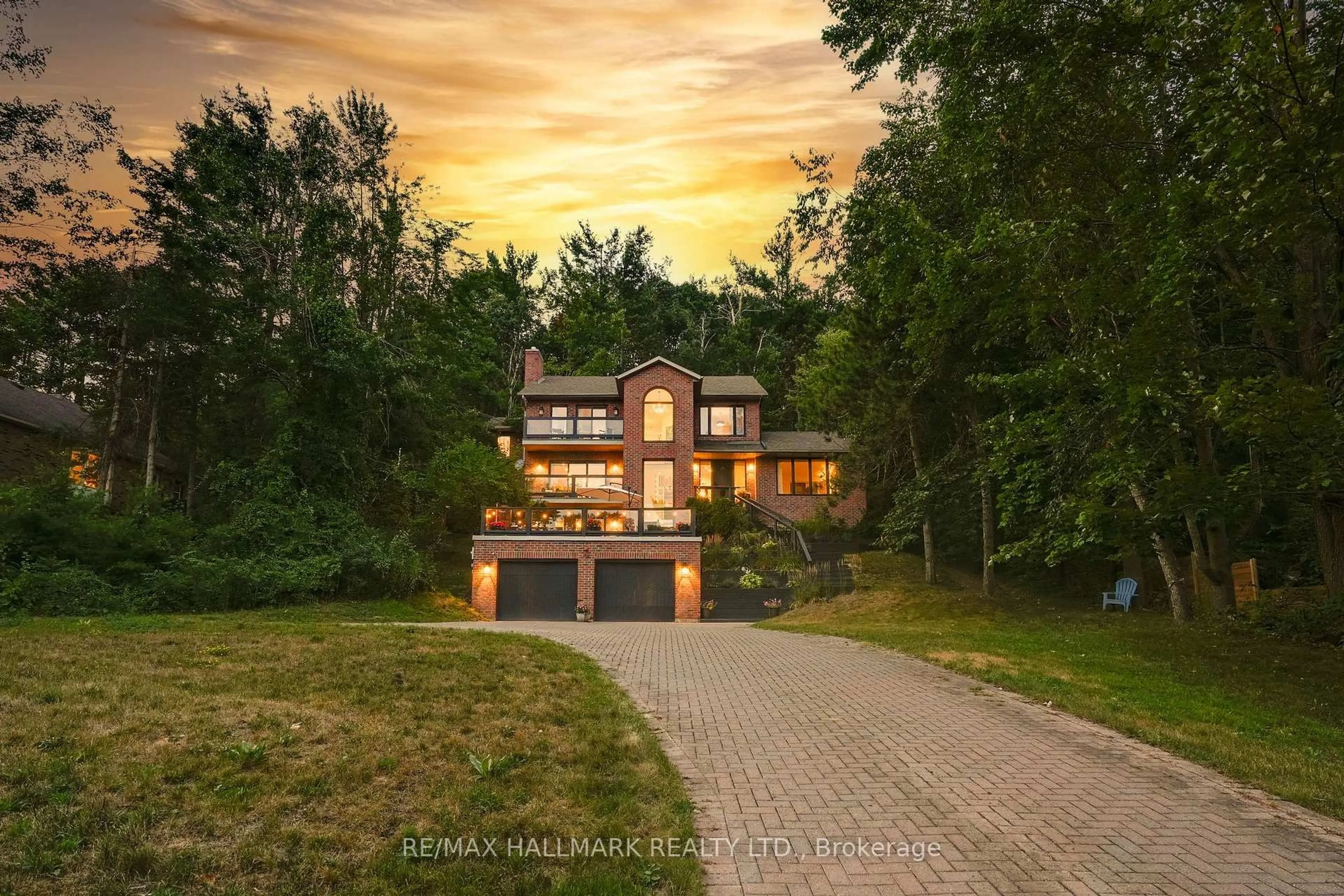 Home with brick exterior material, street for 30 Pooles Rd, Springwater Ontario L0L 1X1