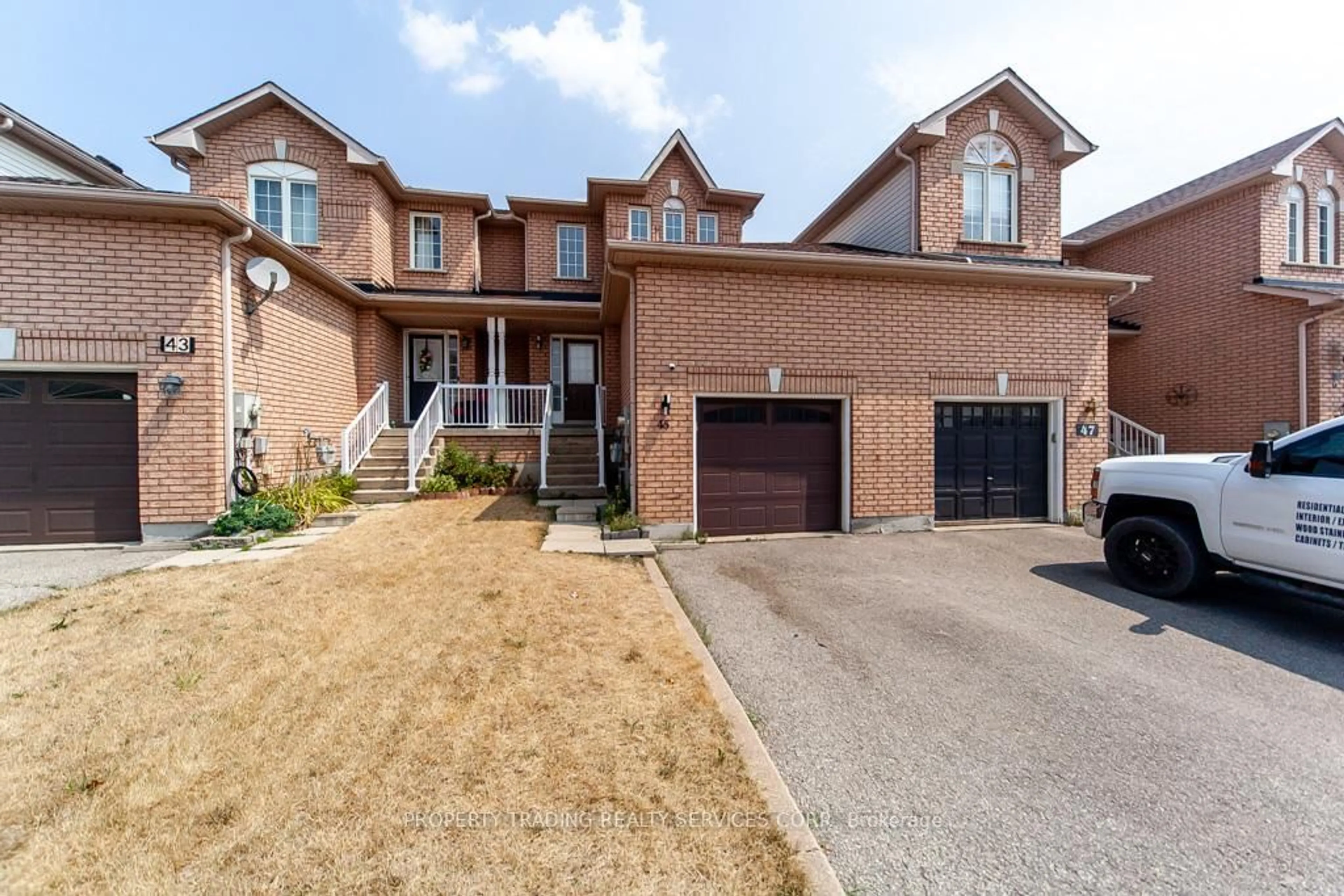 Home with brick exterior material, street for 45 RIDWELL St, Barrie Ontario L4N 0W8