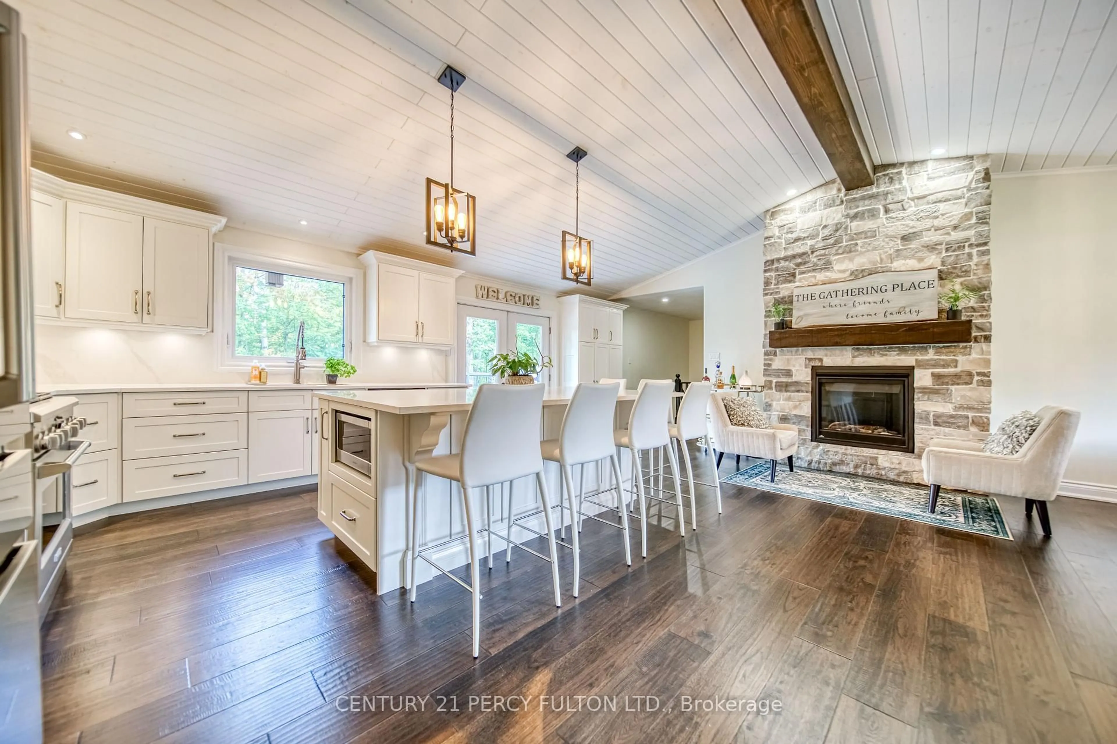 Open concept kitchen, unknown for 13 Hickory Lane, Oro-Medonte Ontario L0L 1E0