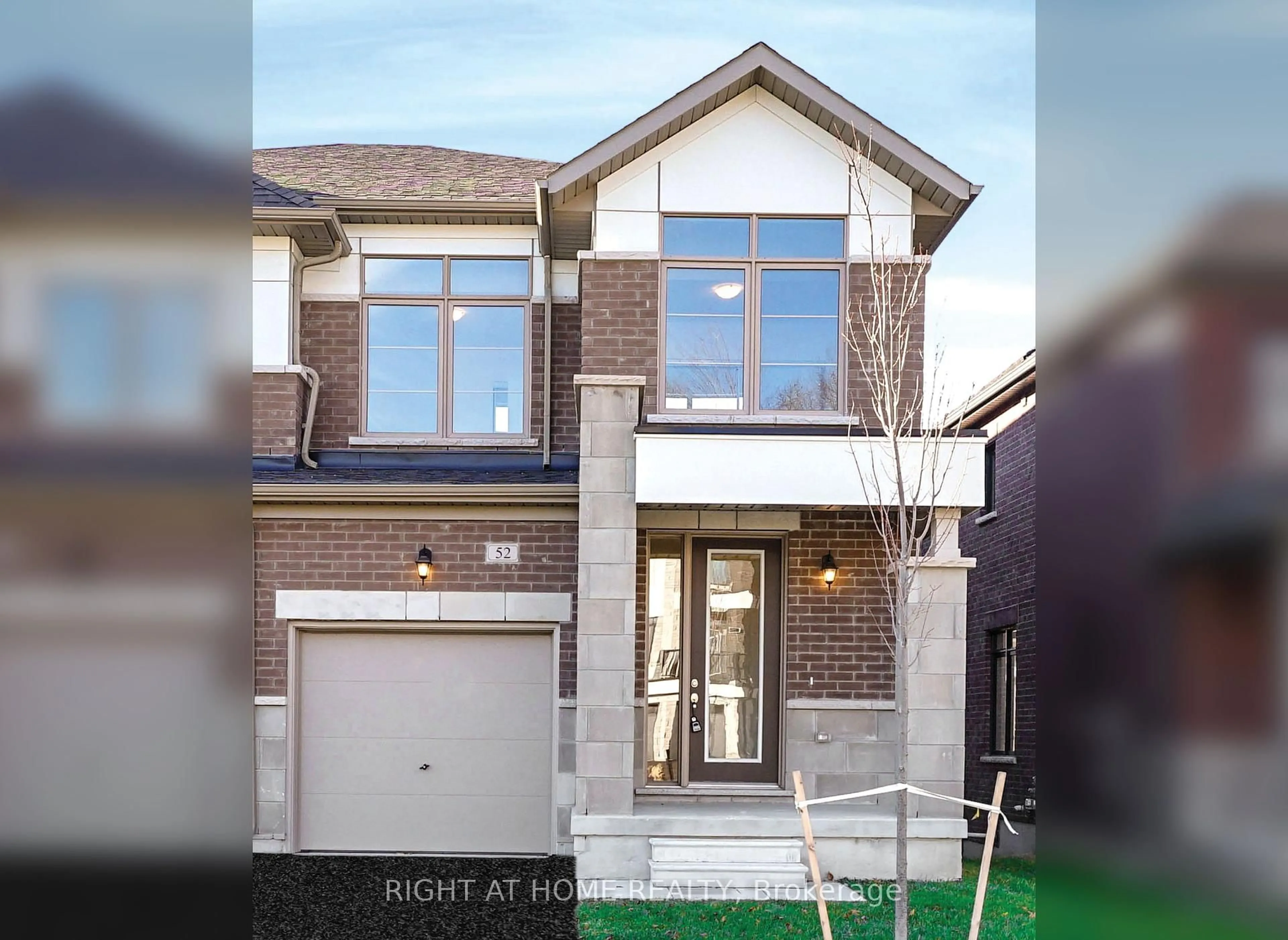 Home with brick exterior material, street for 52 Bearberry Rd, Springwater Ontario L9X 2E2