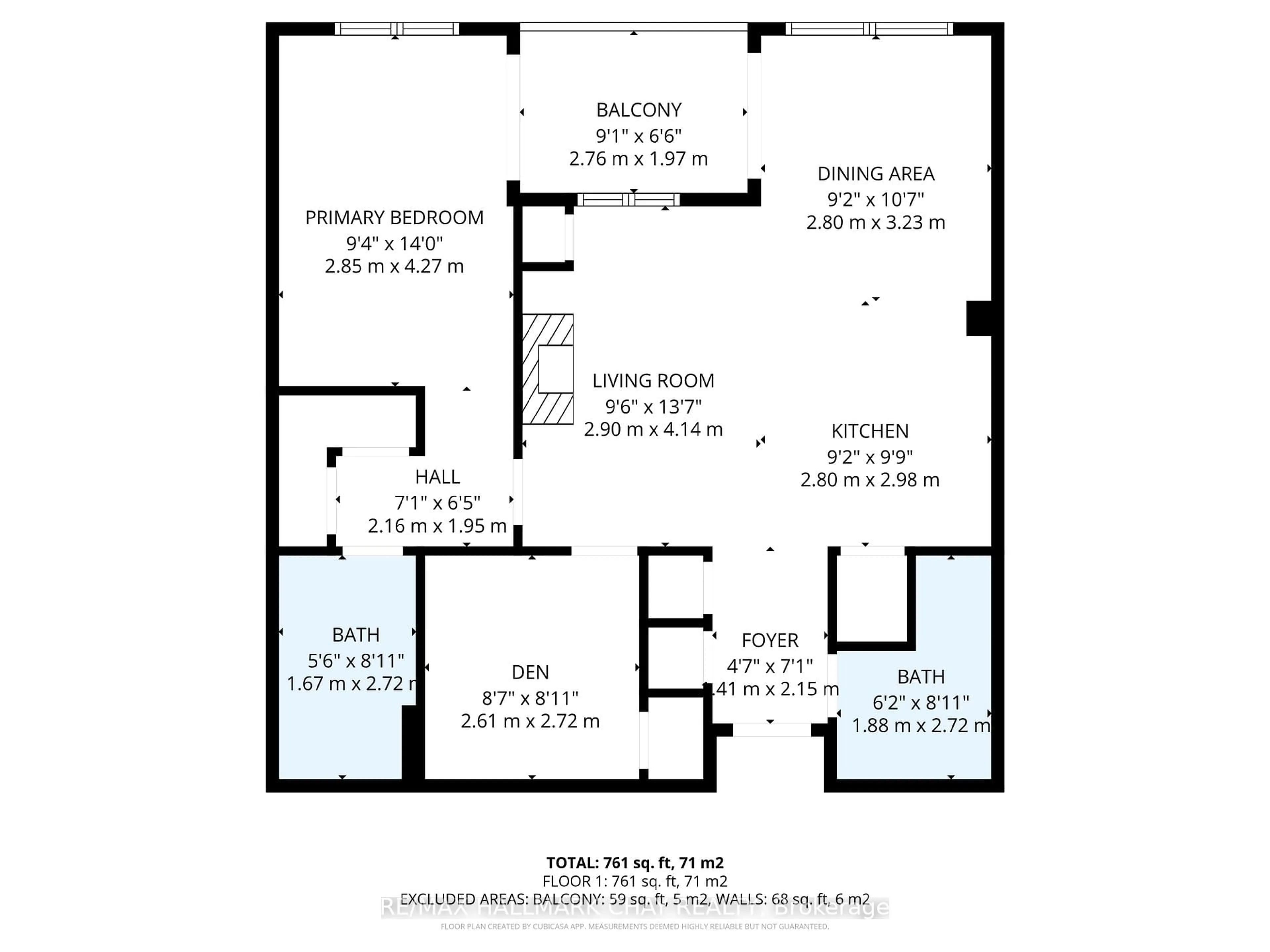 Floor plan for 40 Horseshoe Blvd #207, Oro-Medonte Ontario L4M 4Y8