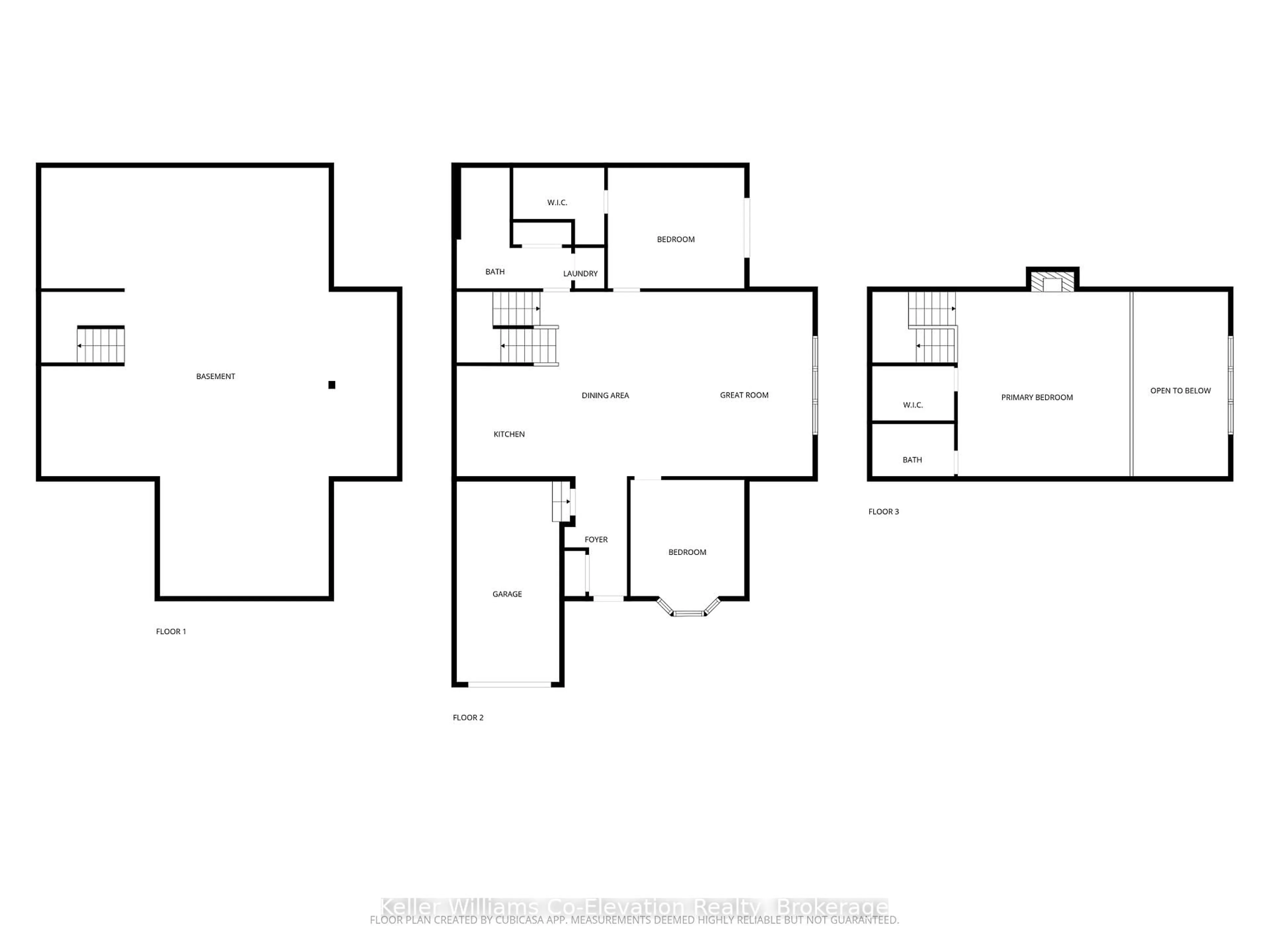 Floor plan for 438 Shewfelt Cres, Midland Ontario L4R 5M7