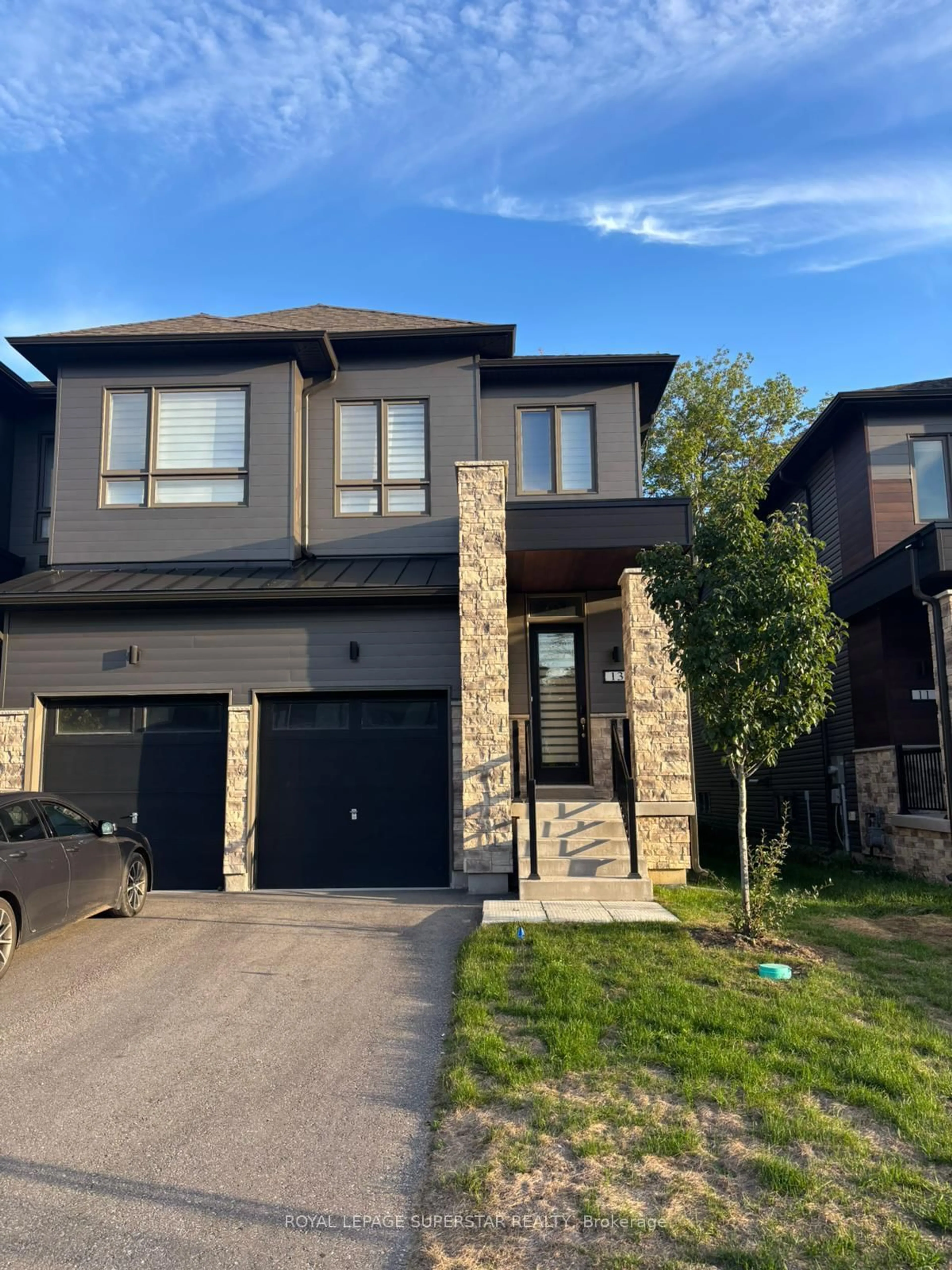 Home with brick exterior material, street for 13 Eberhardt Dr, Wasaga Beach Ontario L9Z 0K6
