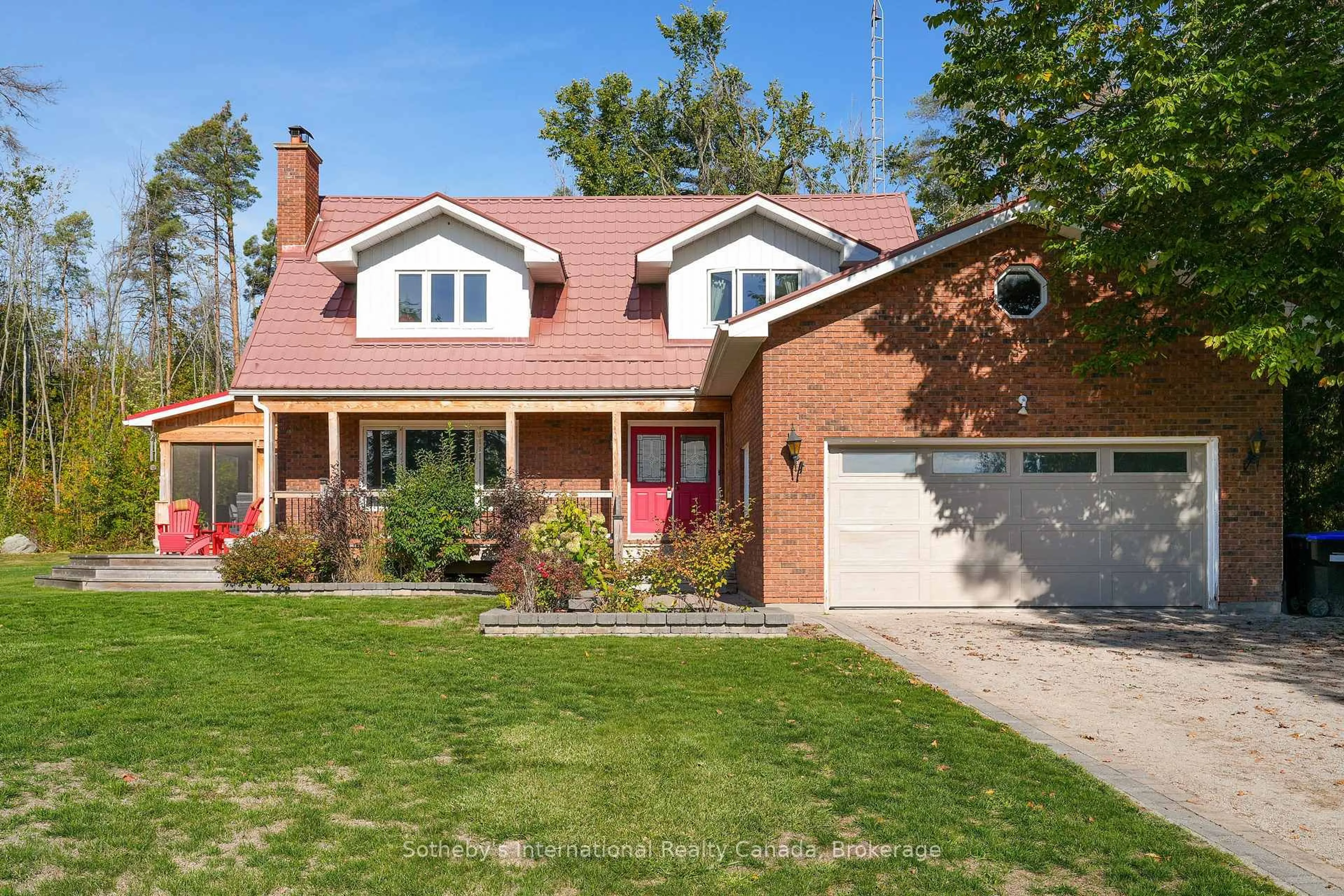 Home with brick exterior material, street for 126 Brambel Rd, Oro-Medonte Ontario L0L 2L0