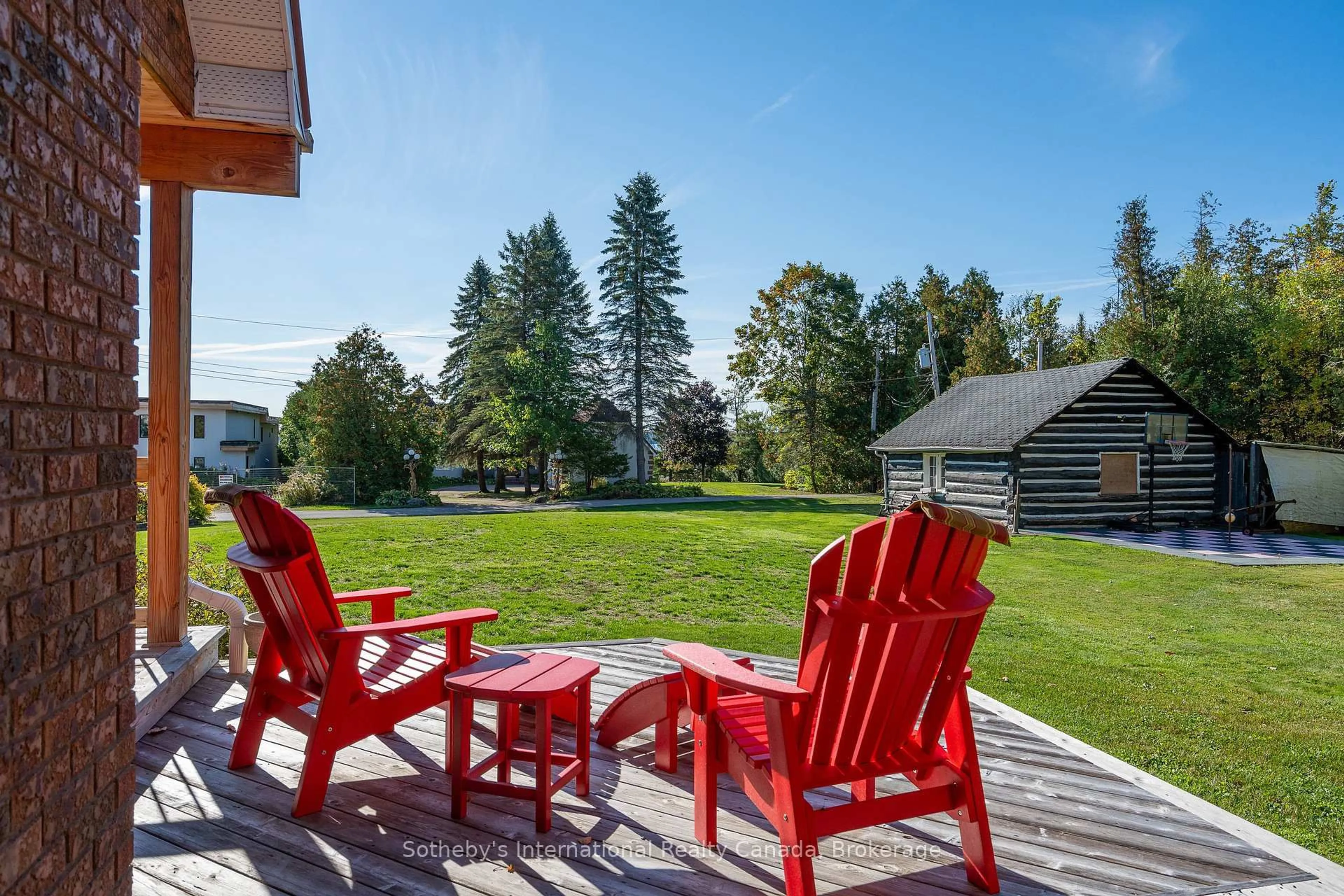 Patio, water/lake/river/ocean view for 126 Brambel Rd, Oro-Medonte Ontario L0L 2L0
