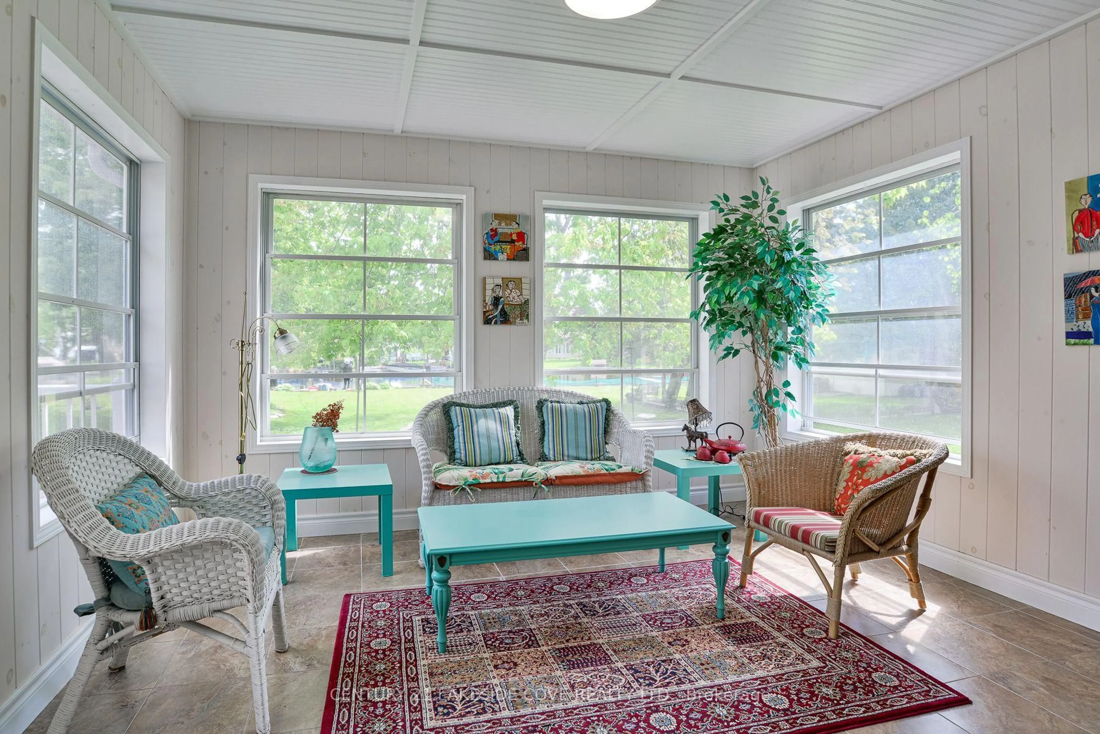 Living room with furniture, unknown for 9 Pinetree Crt, Ramara Ontario L0K 1B0