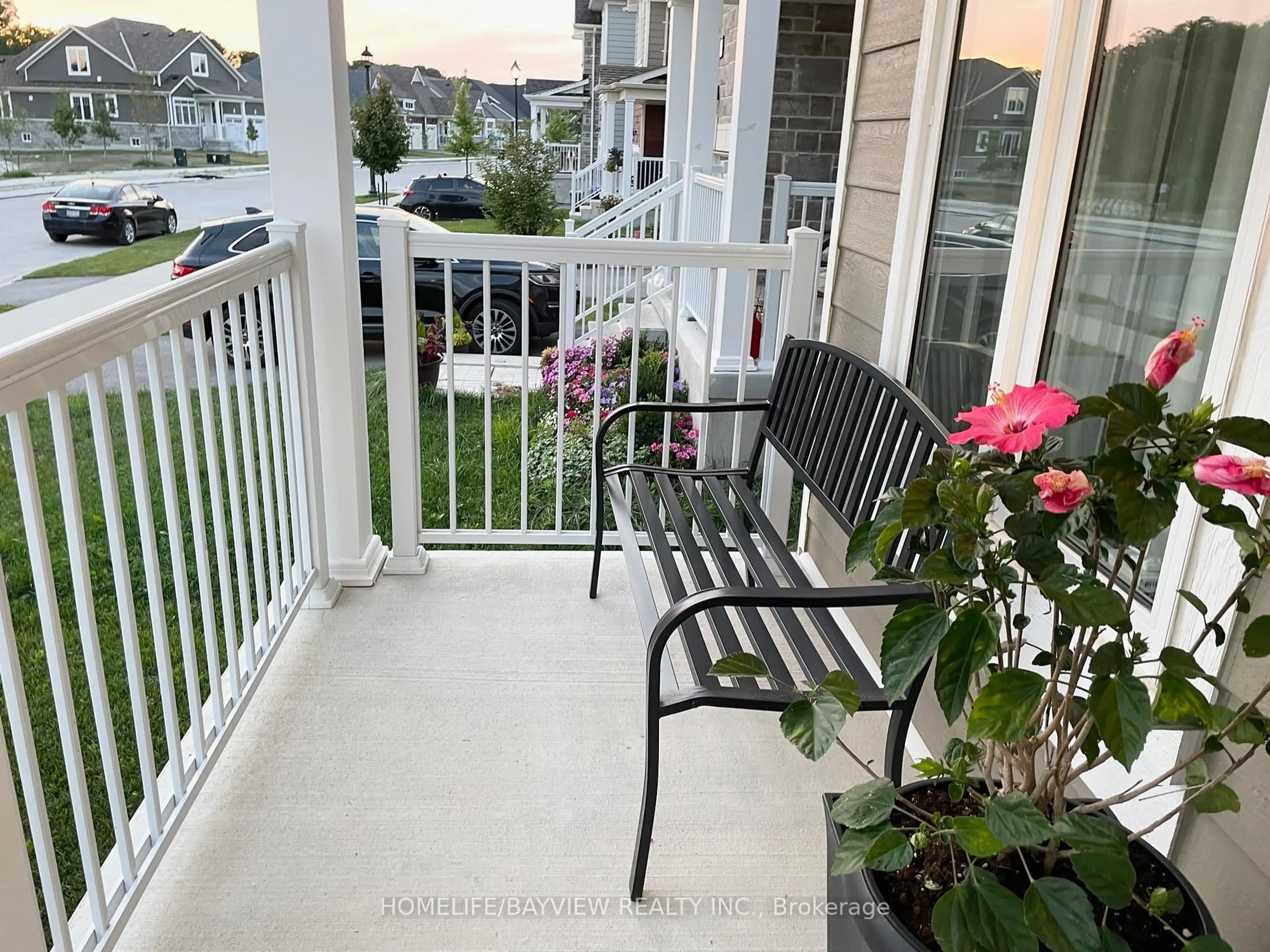 Patio, water/lake/river/ocean view for 128 Village Gate Dr, Wasaga Beach Ontario L9Z 0J7