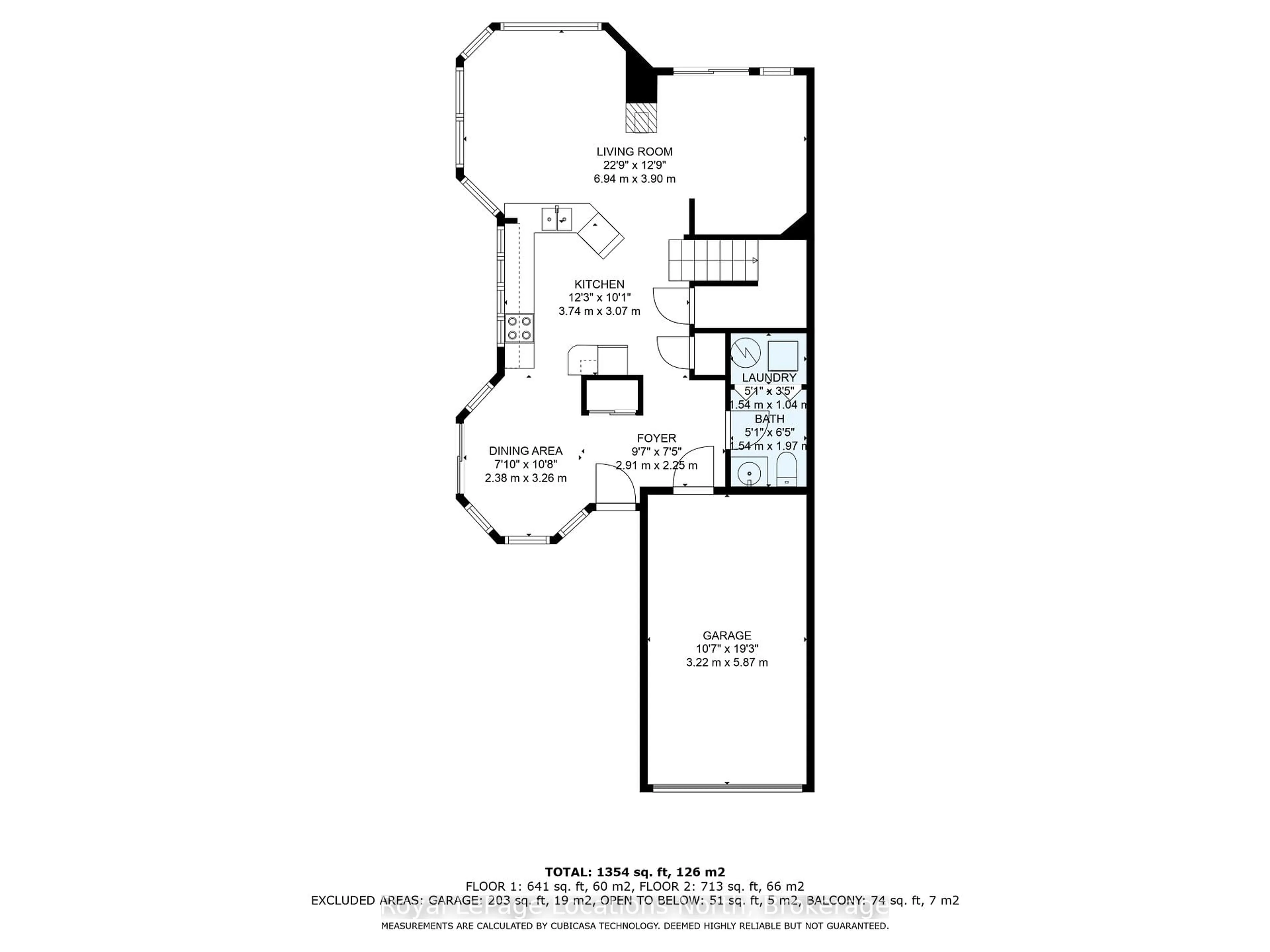 Floor plan for 166 Fairway Cres, Collingwood Ontario L9Y 5B4