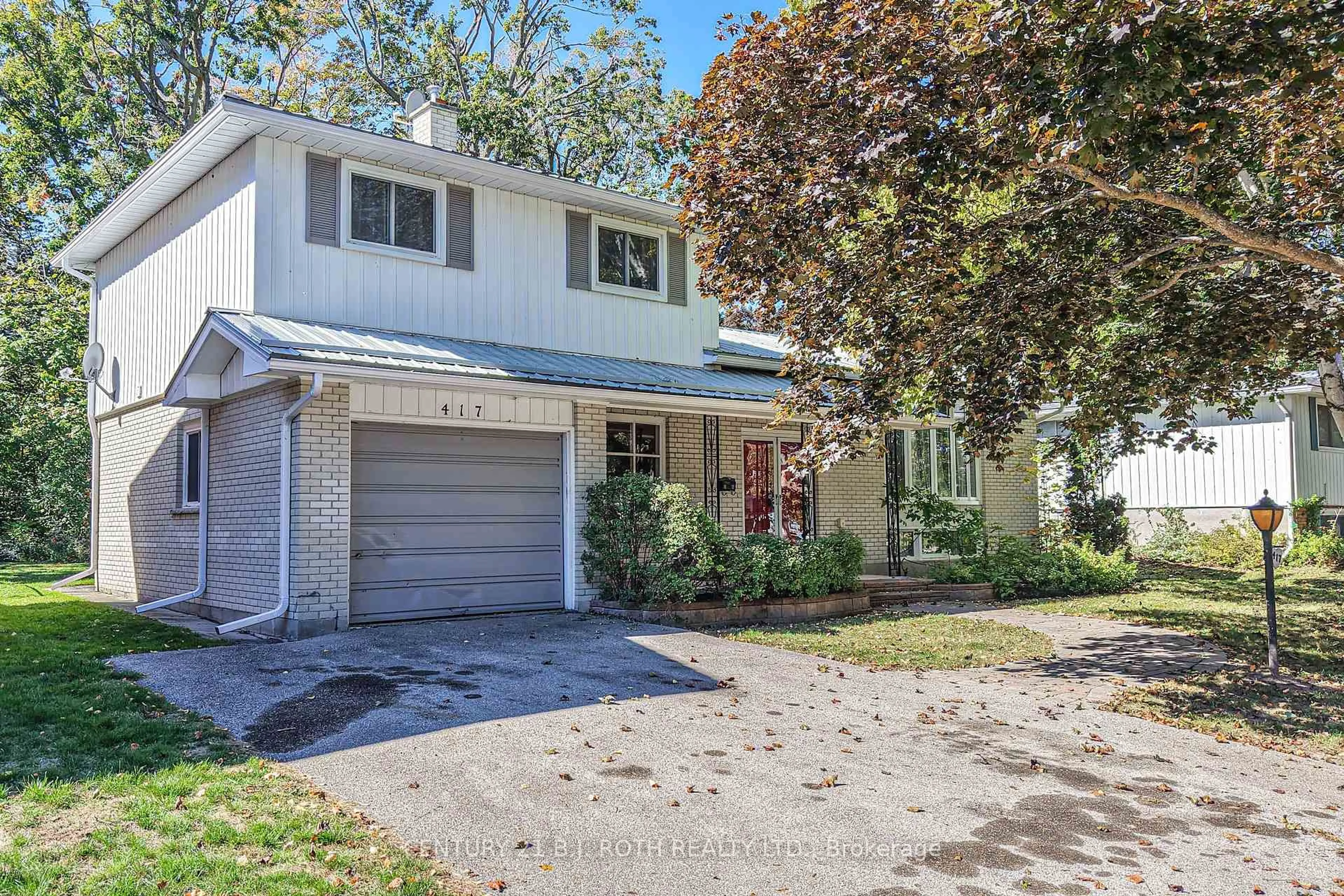 Home with brick exterior material, street for 417 Harmon Rd, Orillia Ontario L3V 2H3